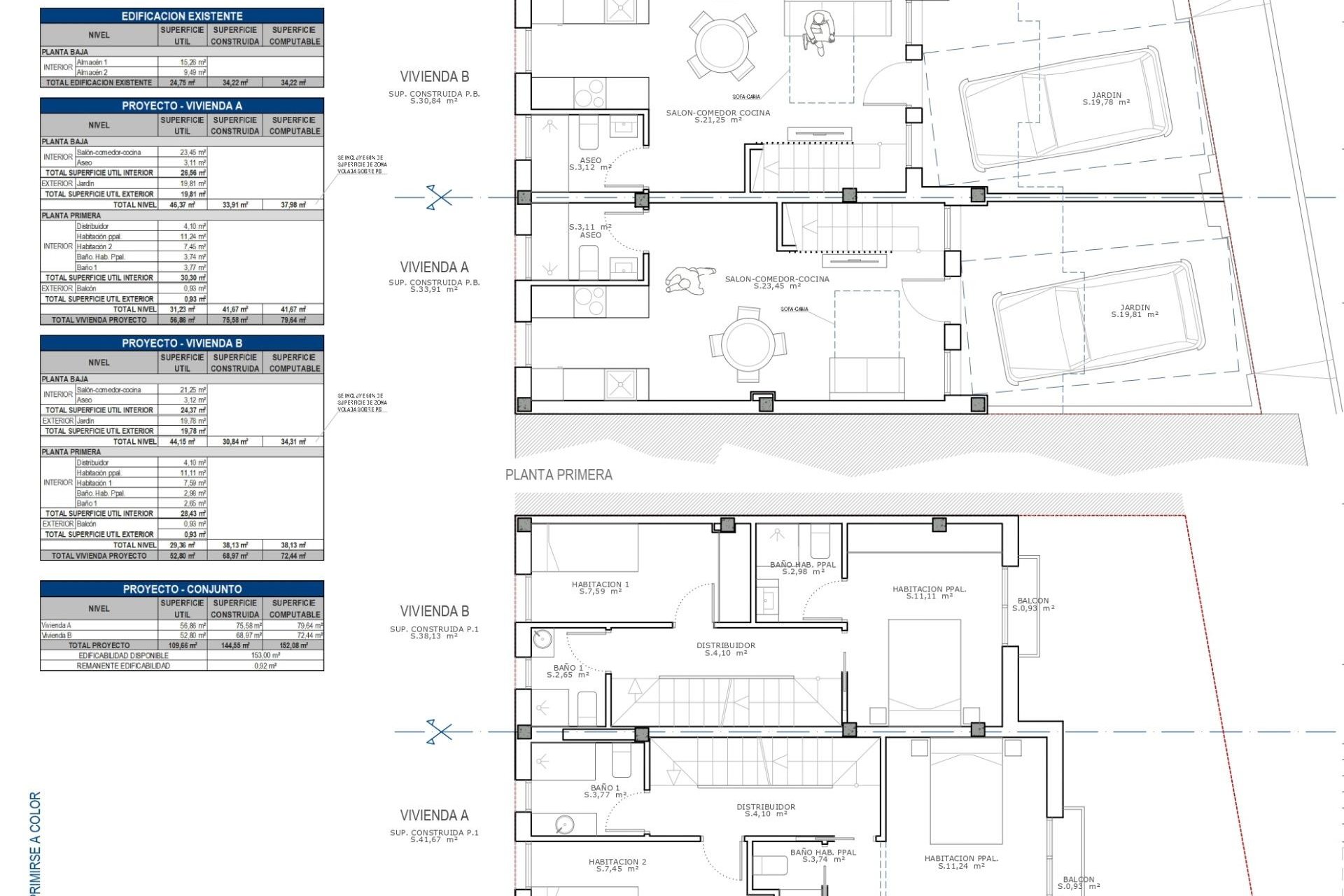 Nowy budynek - Town House -
Cartagena - La Azohía