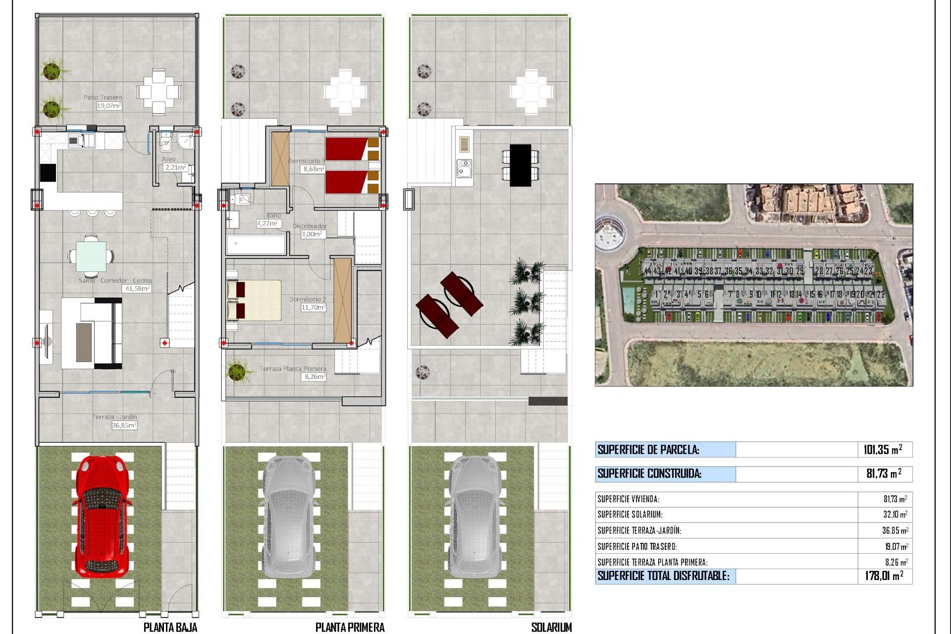 Nowy budynek - Town House -
Cox - San Fernando