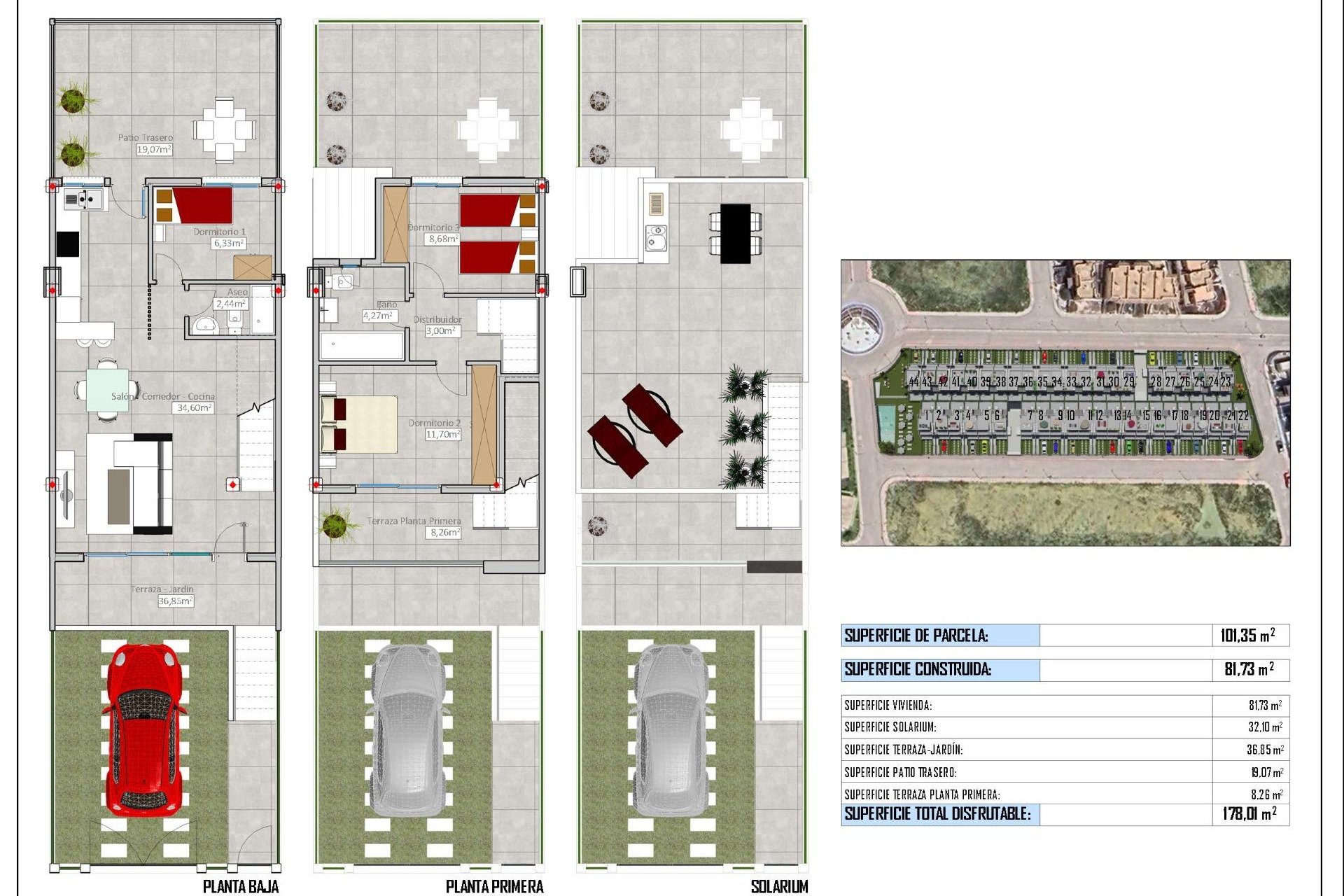 Nowy budynek - Town House -
Cox - San Fernando