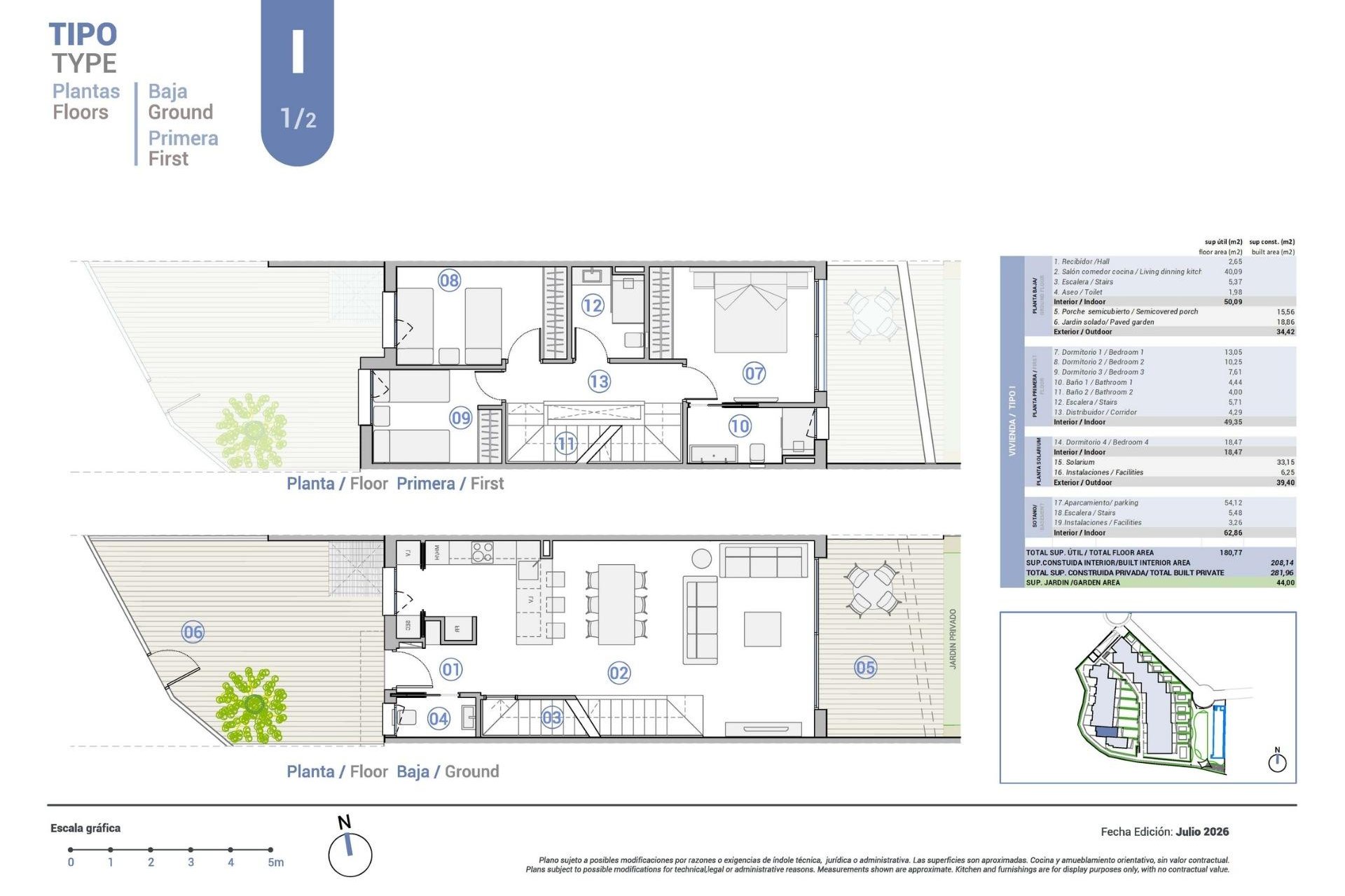 Nowy budynek - Town House -
El Campello - Platja de L´Amerador