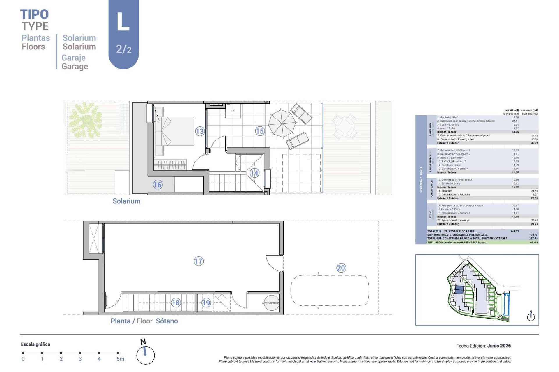Nowy budynek - Town House -
El Campello - Platja de L´Amerador