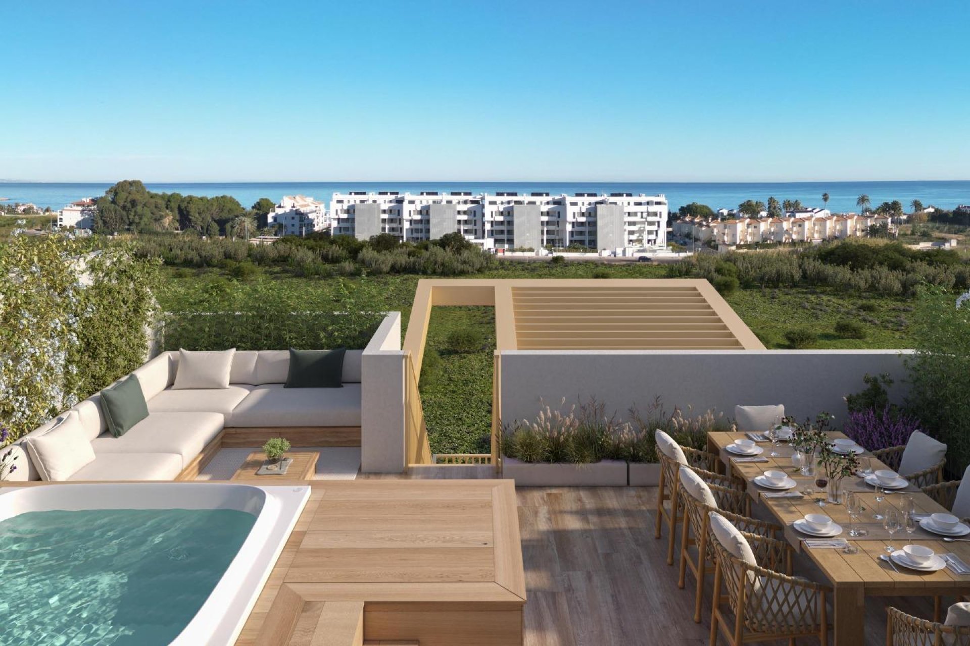 Nowy budynek - Town House -
El Verger - Playa de La Almadraba