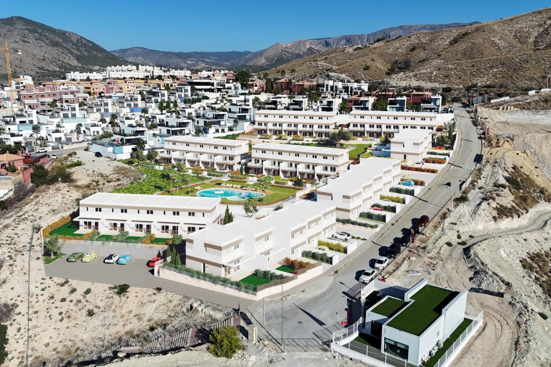 Nowy budynek - Town House -
Finestrat - Balcón De Finestrat