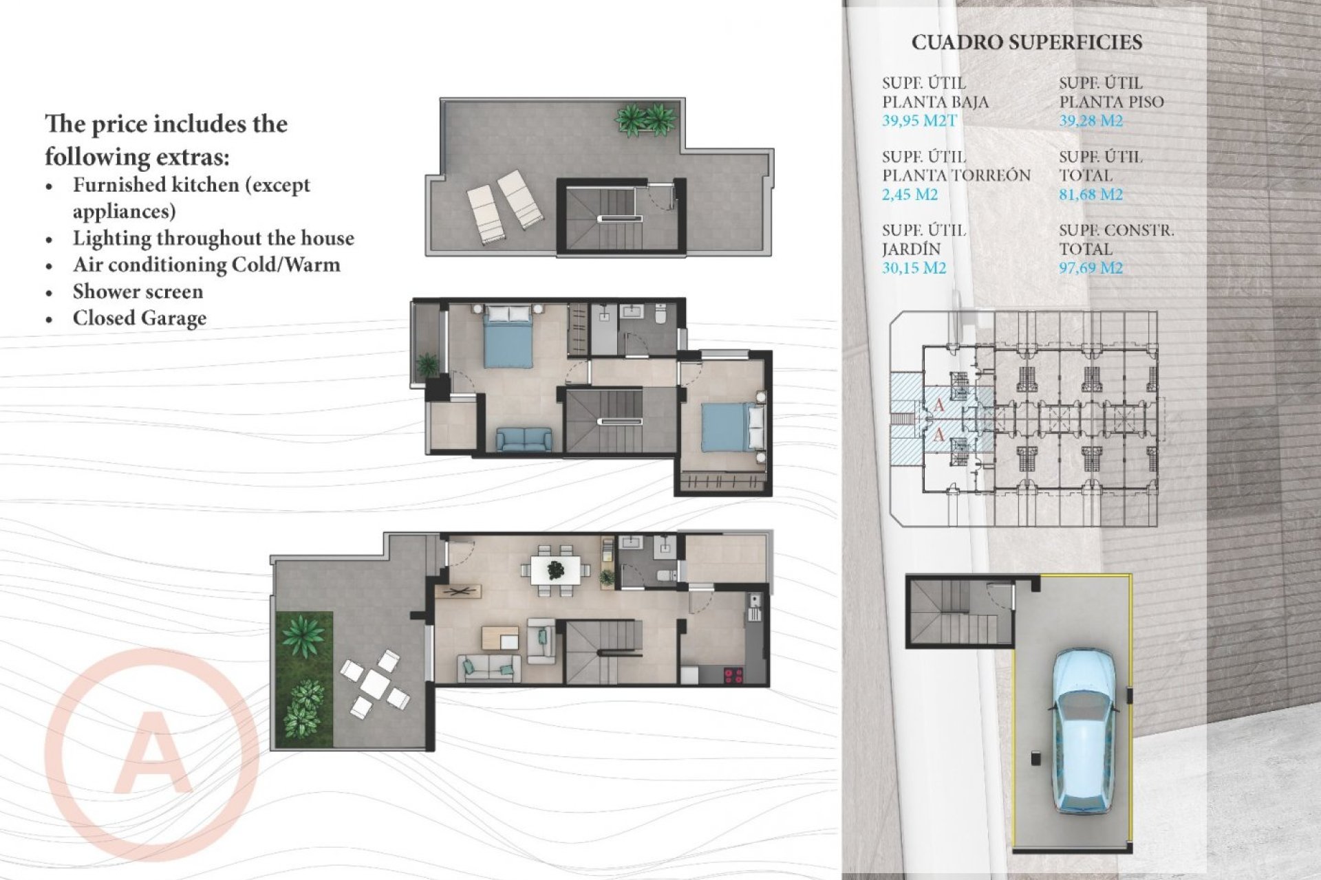 Nowy budynek - Town House -
La Manga del Mar Menor - La Manga