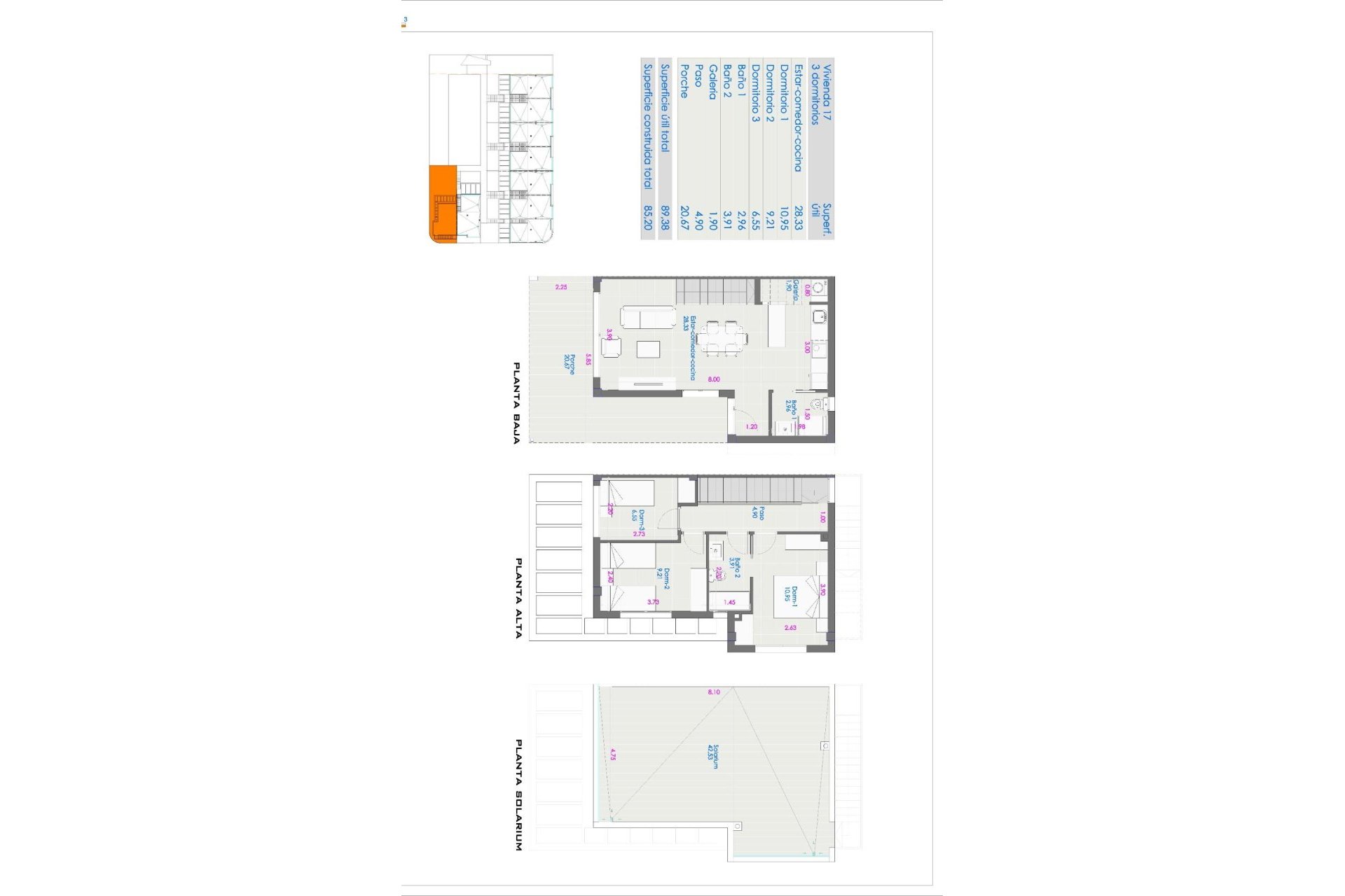 Nowy budynek - Town House -
Orihuela Costa - Entre golf