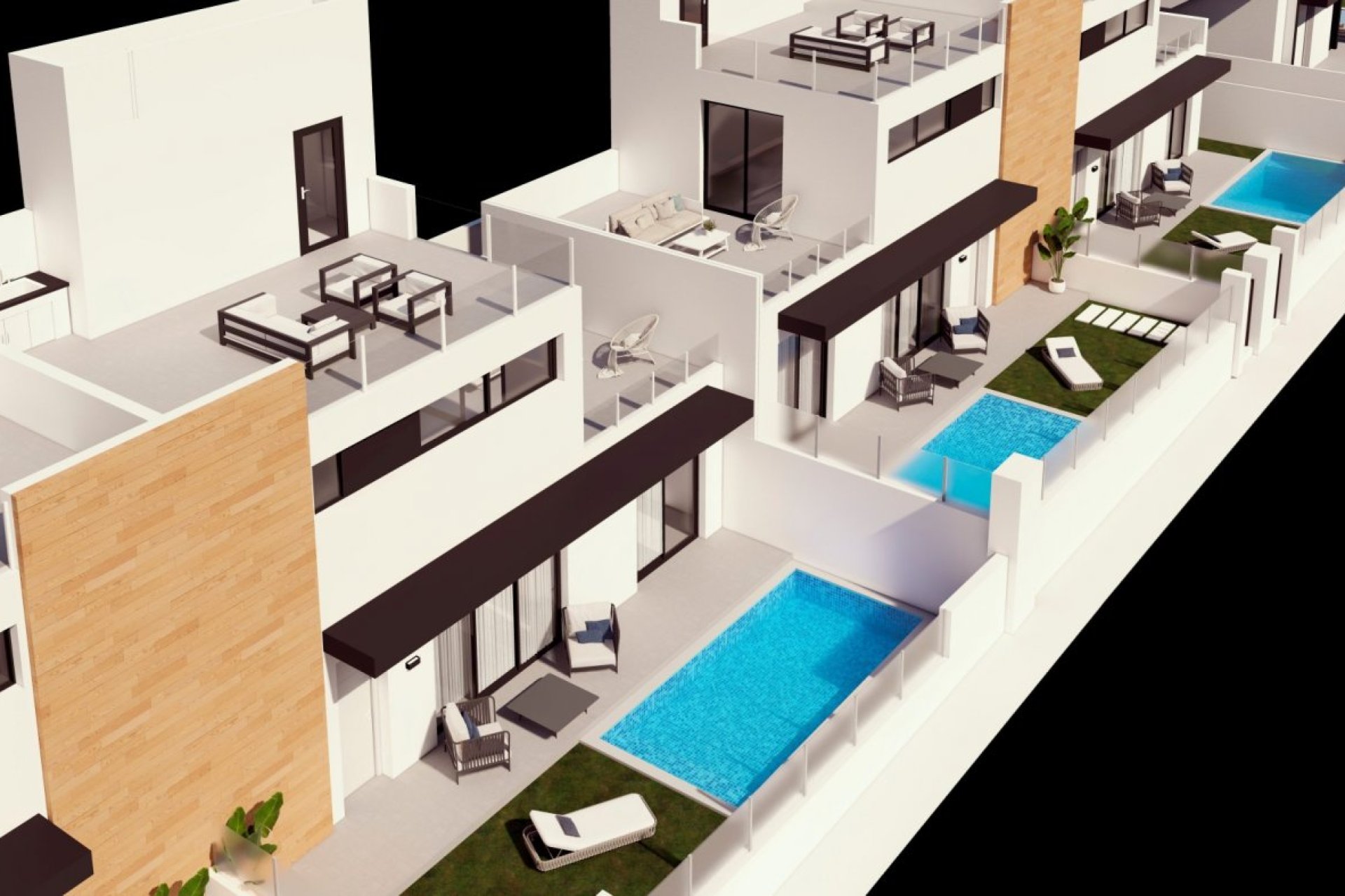 Nowy budynek - Town House -
Orihuela Costa - Las Filipinas