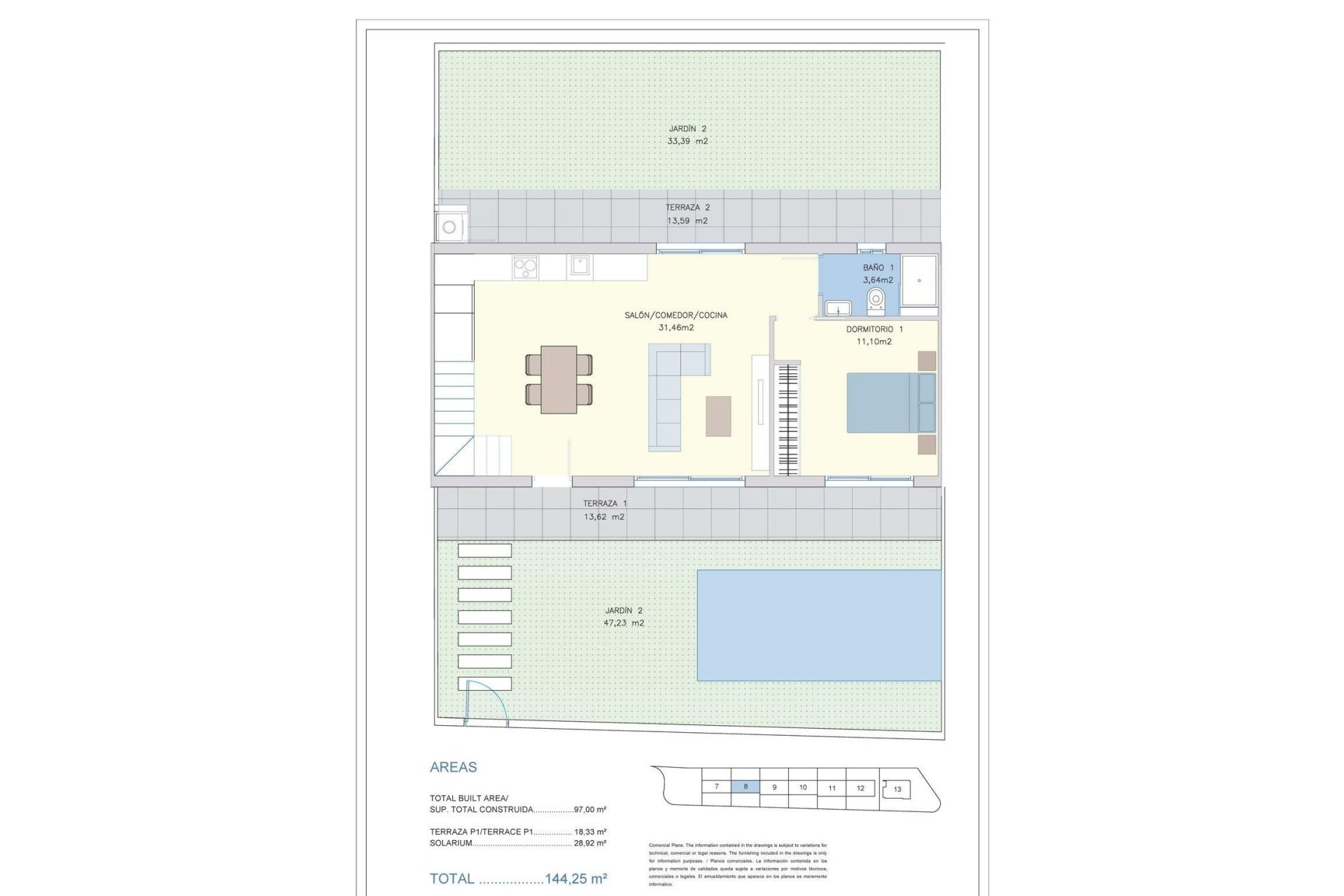 Nowy budynek - Town House -
Orihuela Costa - Las Filipinas