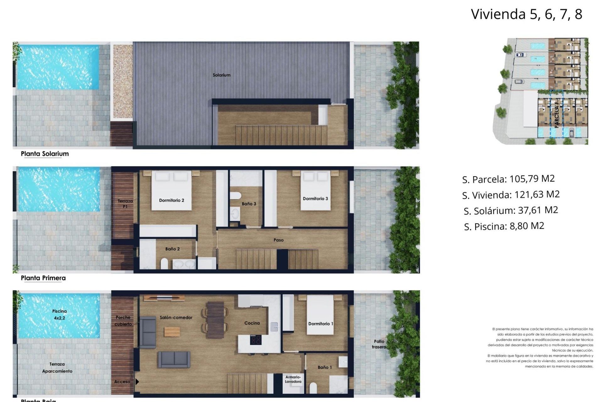 Nowy budynek - Town House -
Pilar de la Horadada - Lo Monte