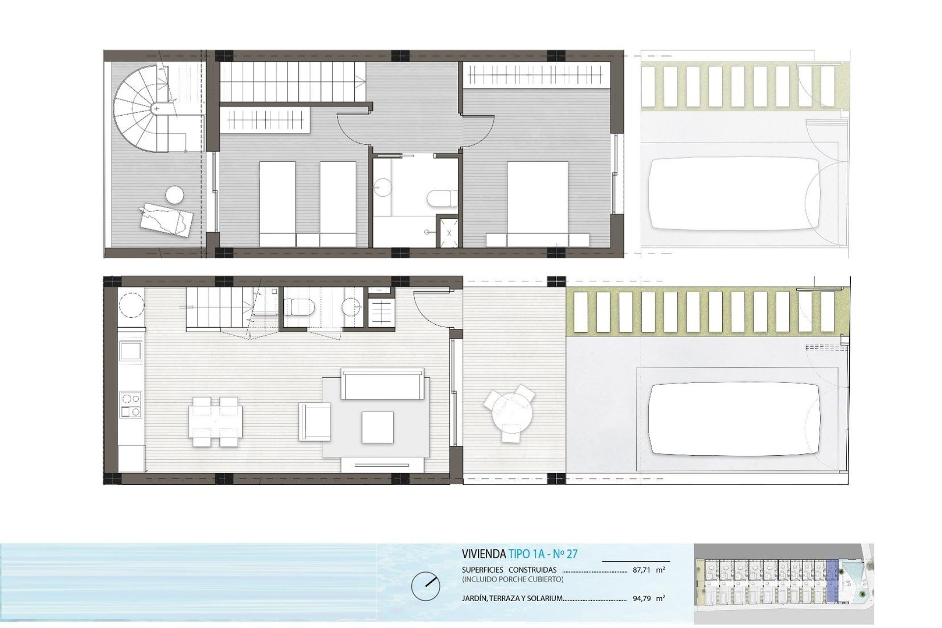 Nowy budynek - Town House -
Pilar de la Horadada - pueblo