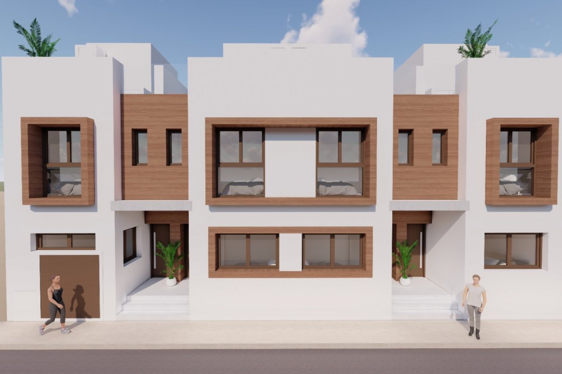 Nowy budynek - Town House -
San Javier - pueblo