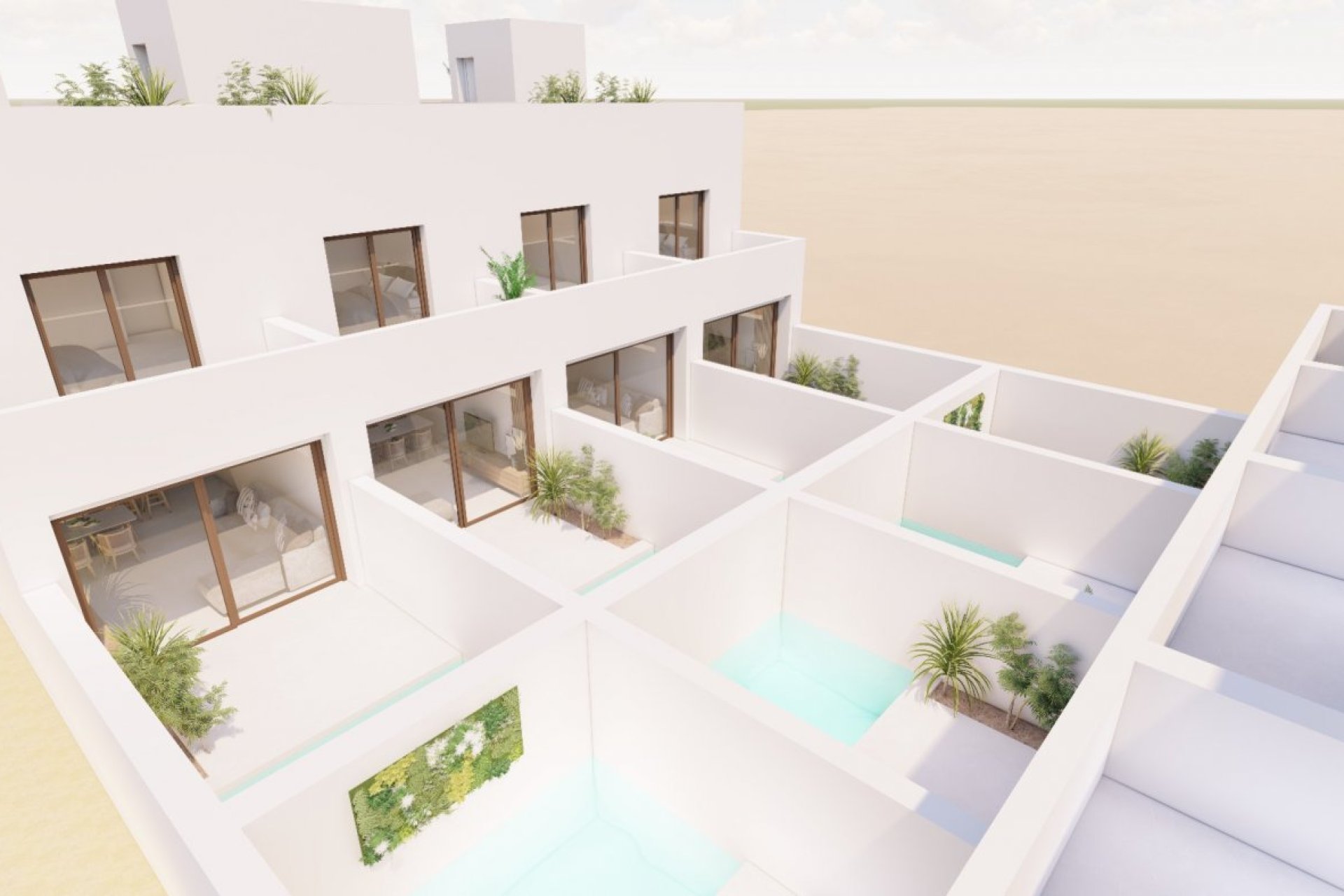 Nowy budynek - Town House -
San Javier - pueblo