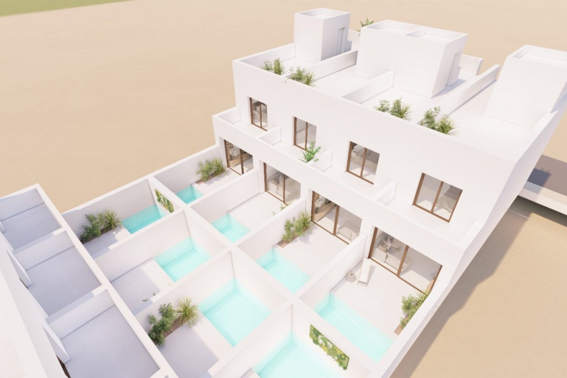 Nowy budynek - Town House -
San Javier - pueblo