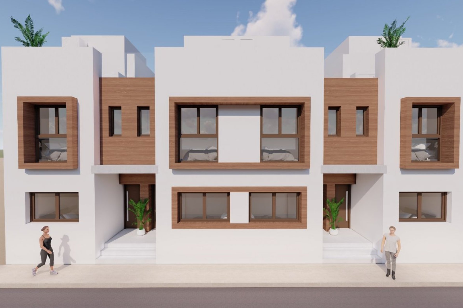 Nowy budynek - Town House -
San Javier - pueblo