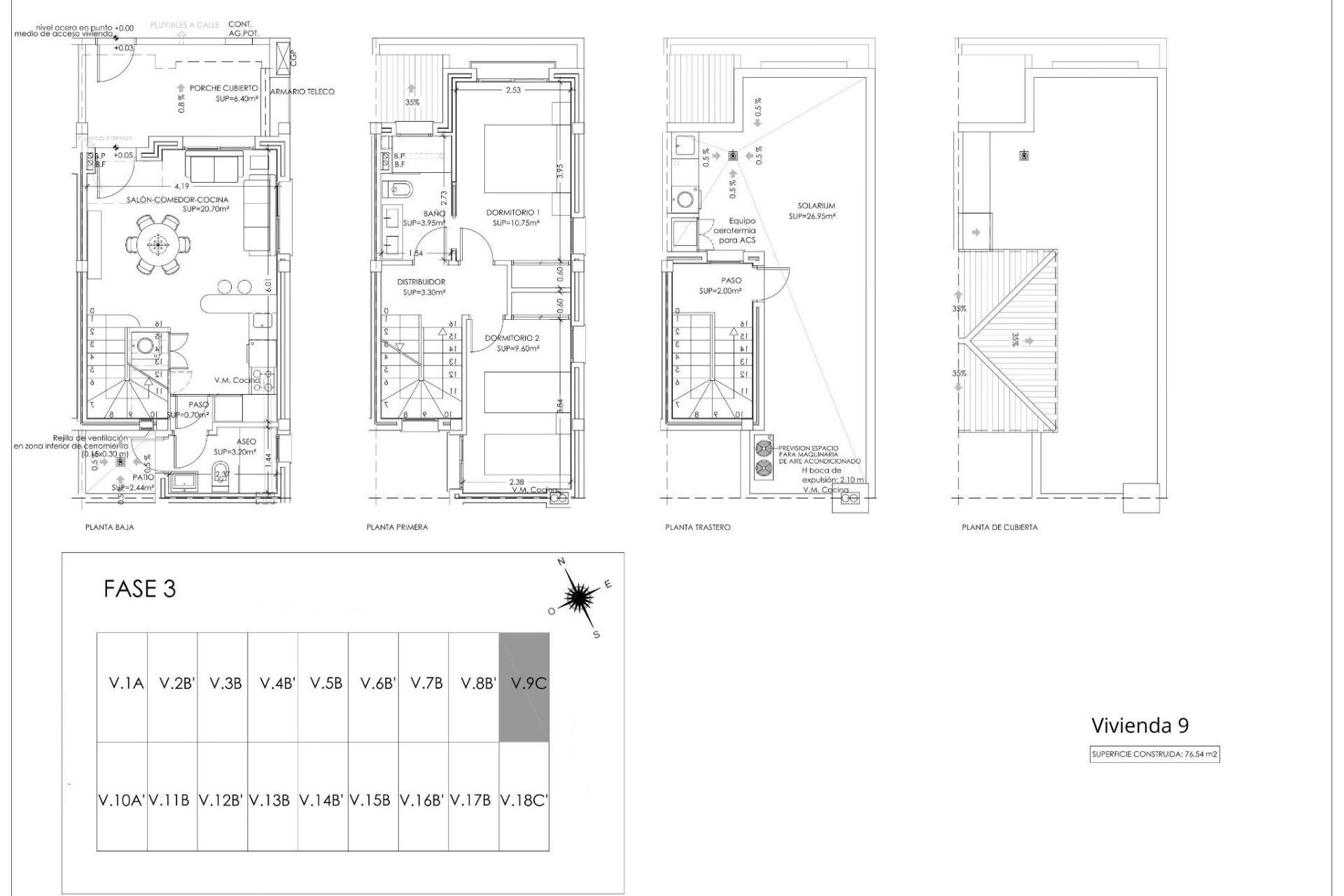 Nowy budynek - Town House -
Torre Pacheco - Santa Rosalia pueblo