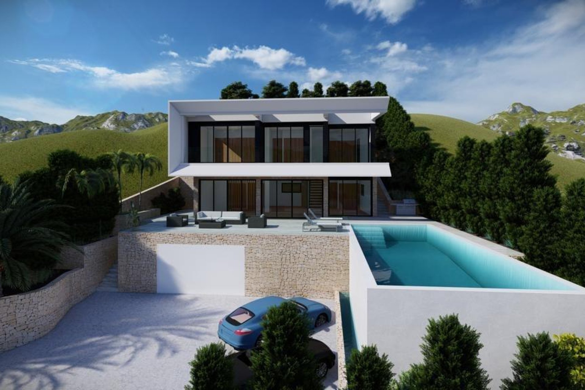 Nowy budynek - Villa -
Altea - Altea Hills