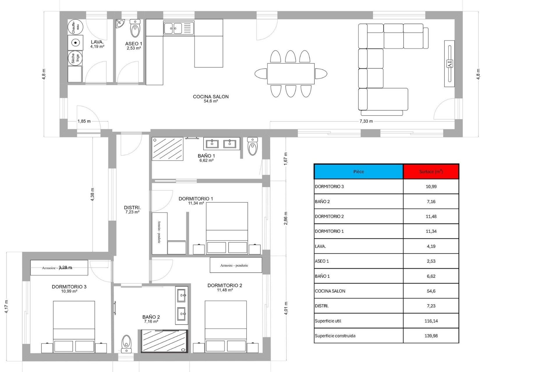 Nowy budynek - Villa -
Aspe - urbanizaciones