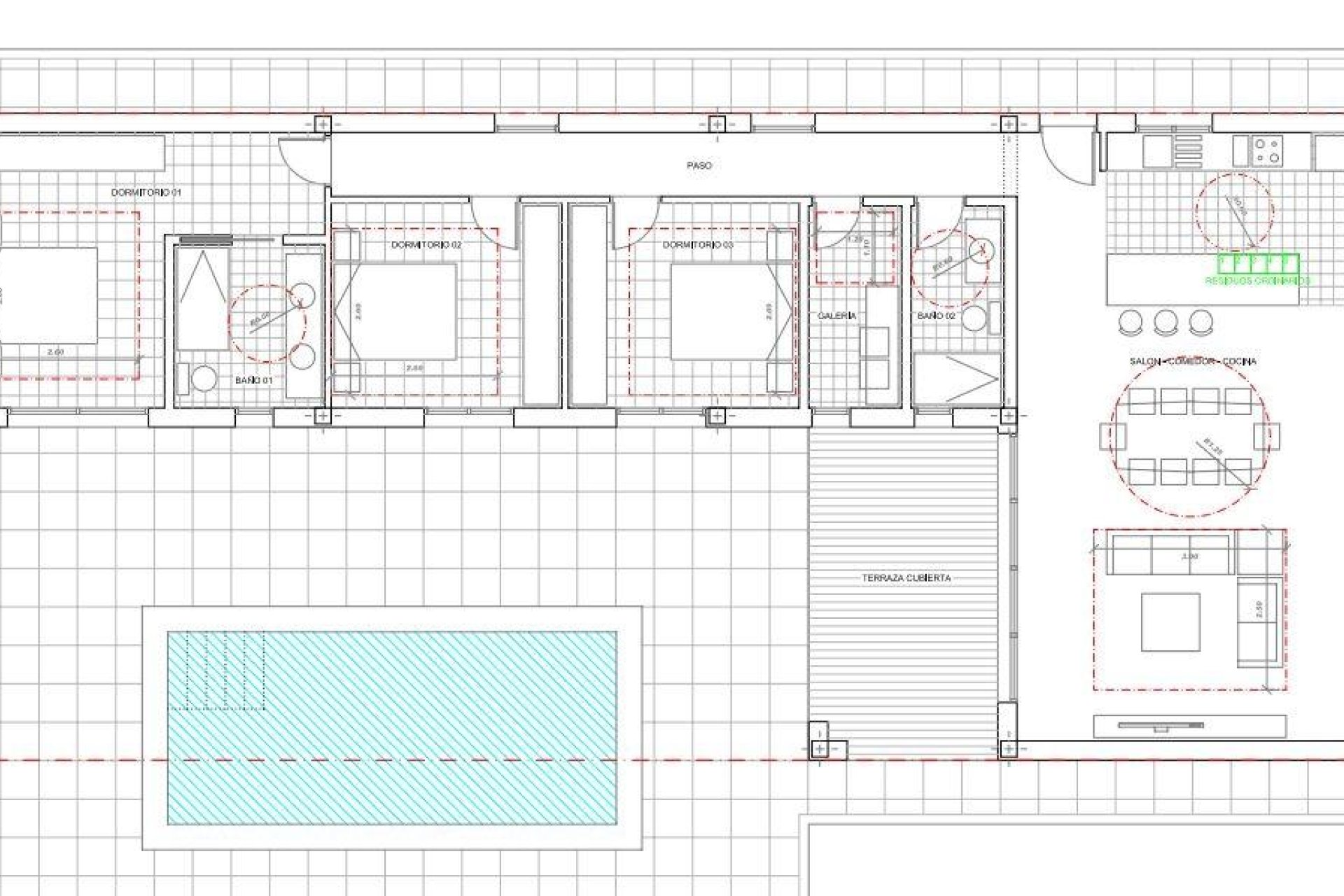 Nowy budynek - Villa -
Aspe - urbanizaciones