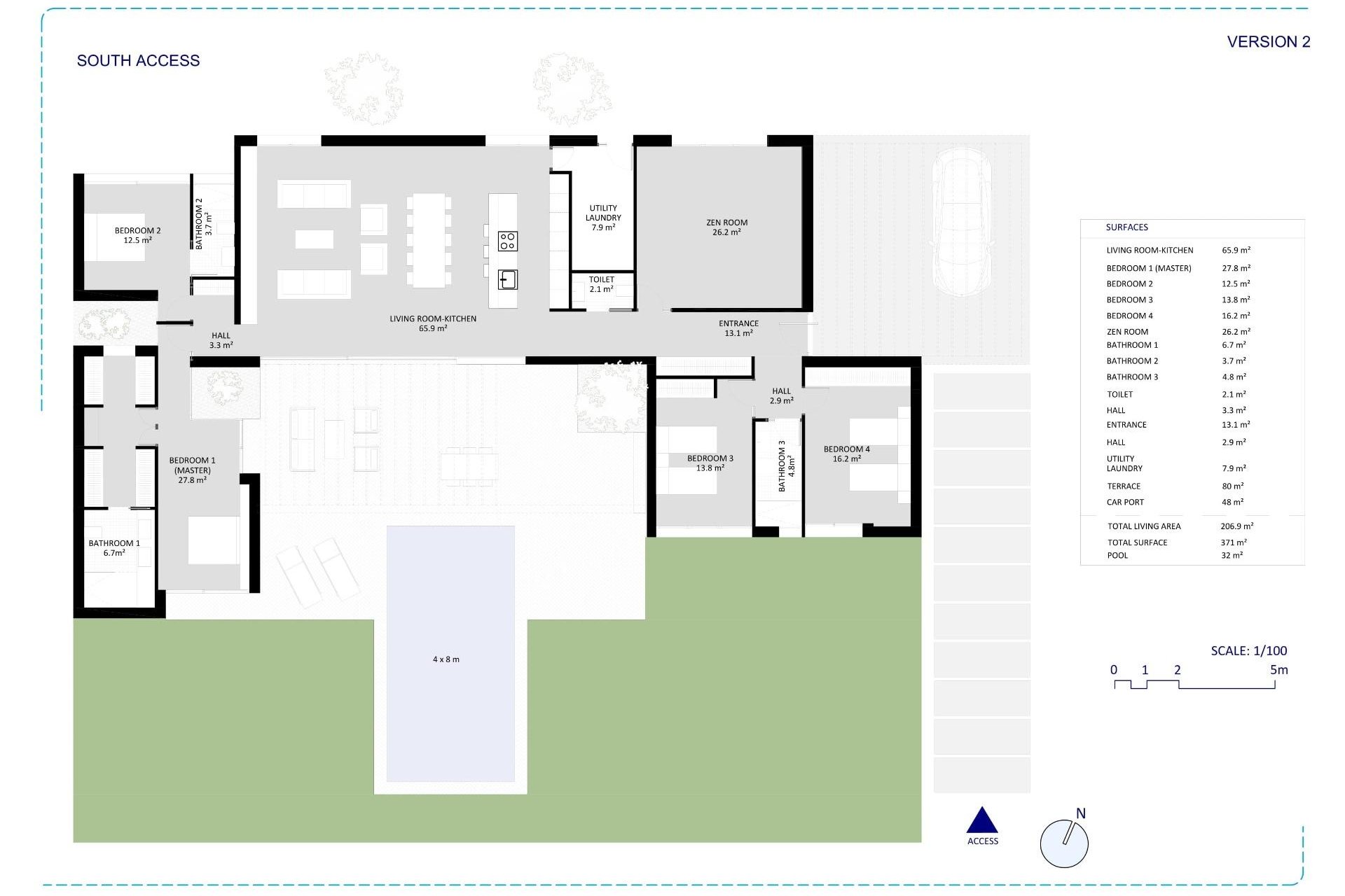 Nowy budynek - Villa -
Banos y Mendigo - Altaona Golf