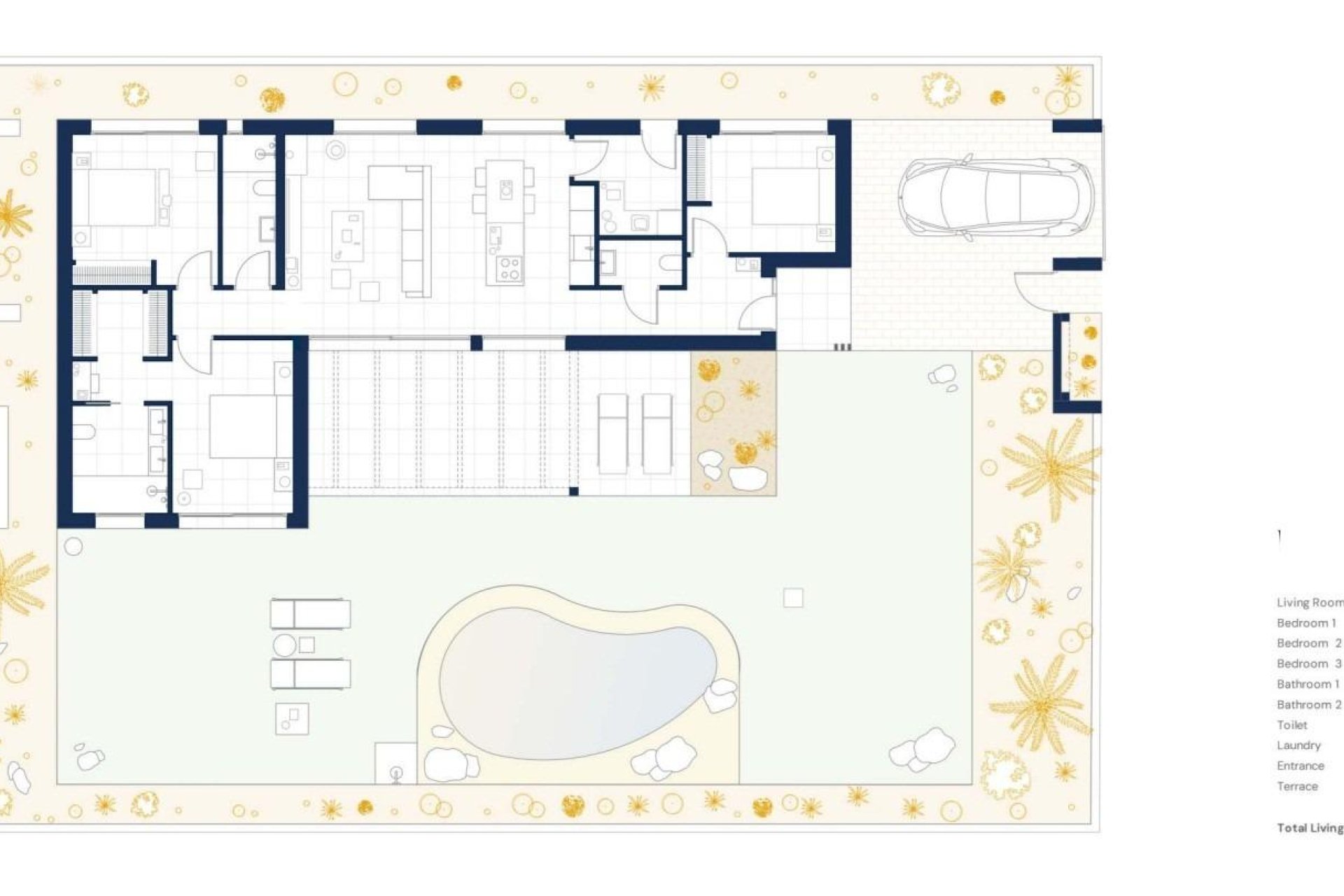 Nowy budynek - Villa -
Banos y Mendigo - Altaona Golf