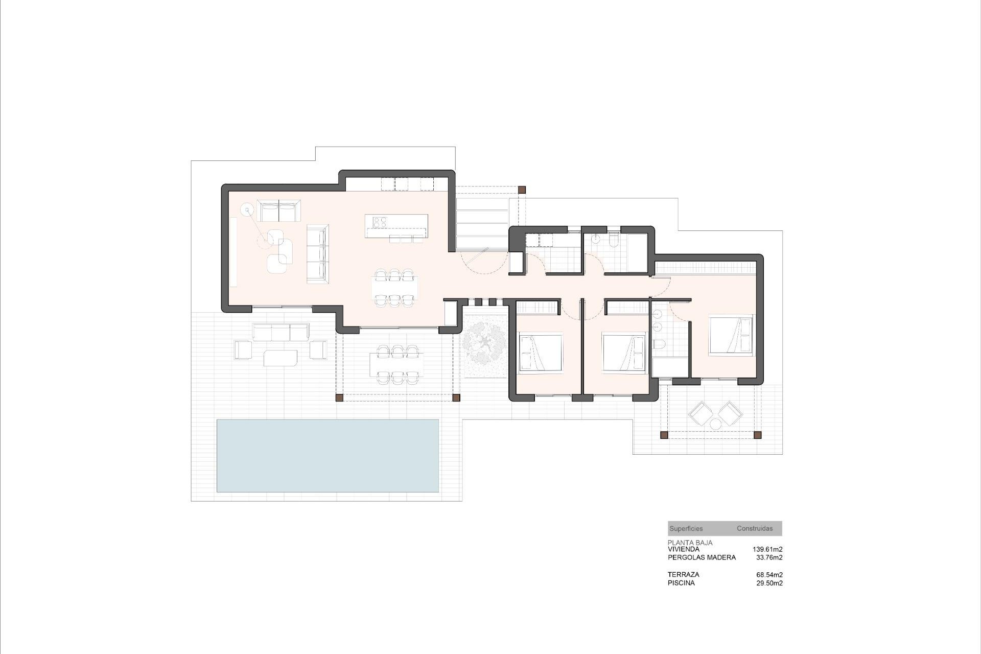 Nowy budynek - Villa -
Benissa - Cala Advocat