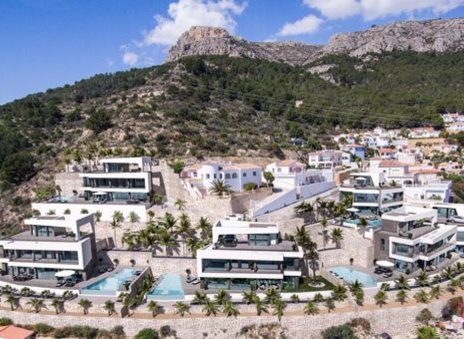 Nowy budynek - Villa -
Calpe - Cucarres