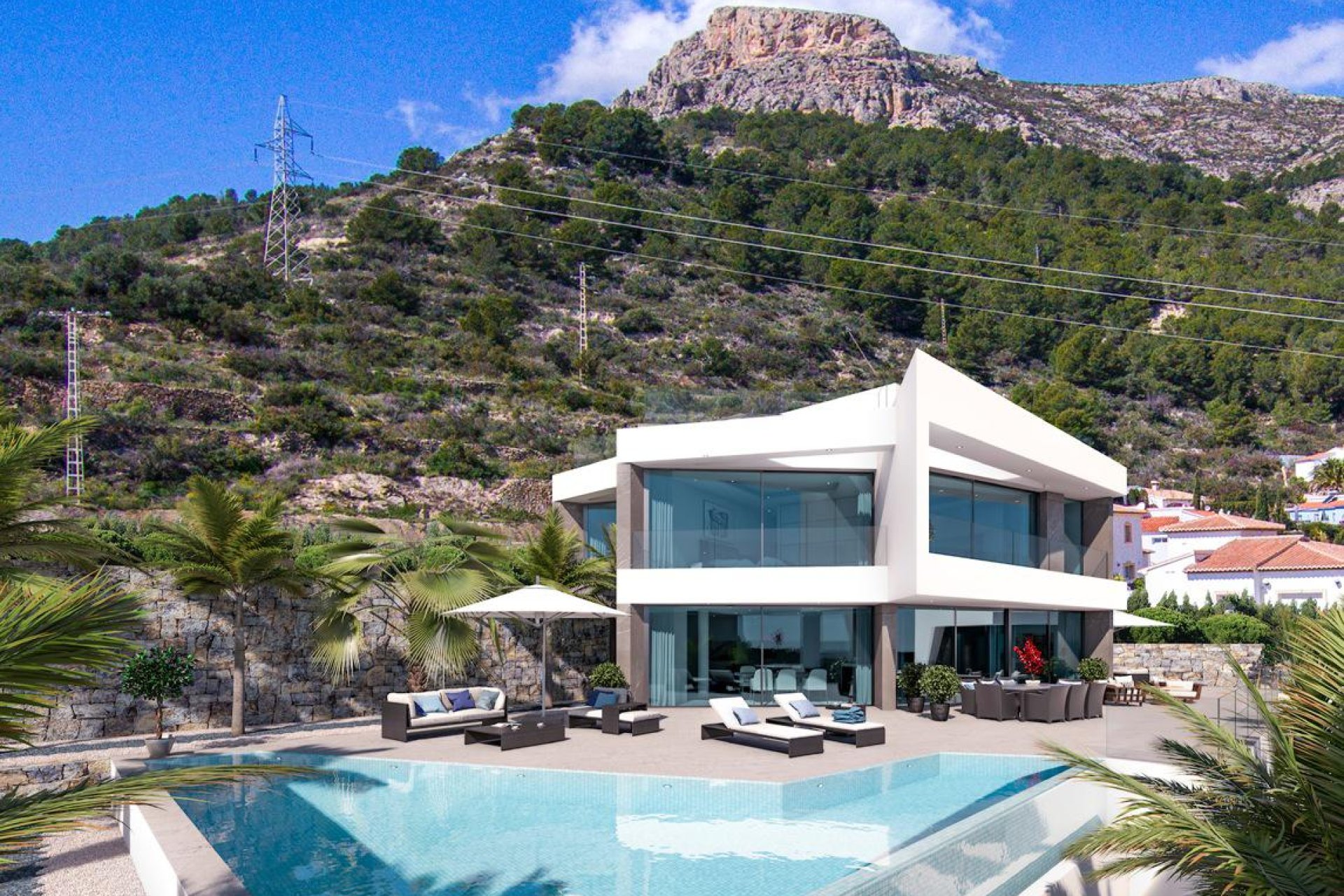 Nowy budynek - Villa -
Calpe - Cucarres