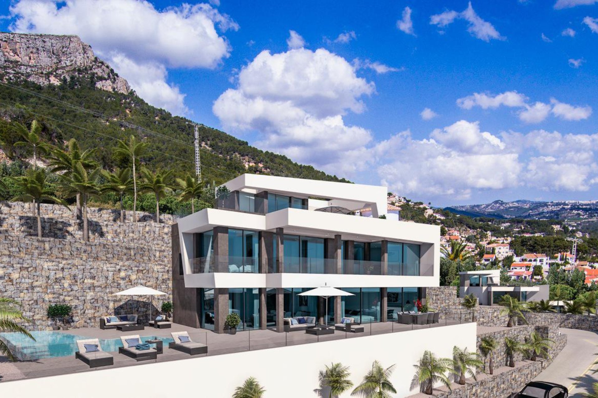 Nowy budynek - Villa -
Calpe - Cucarres