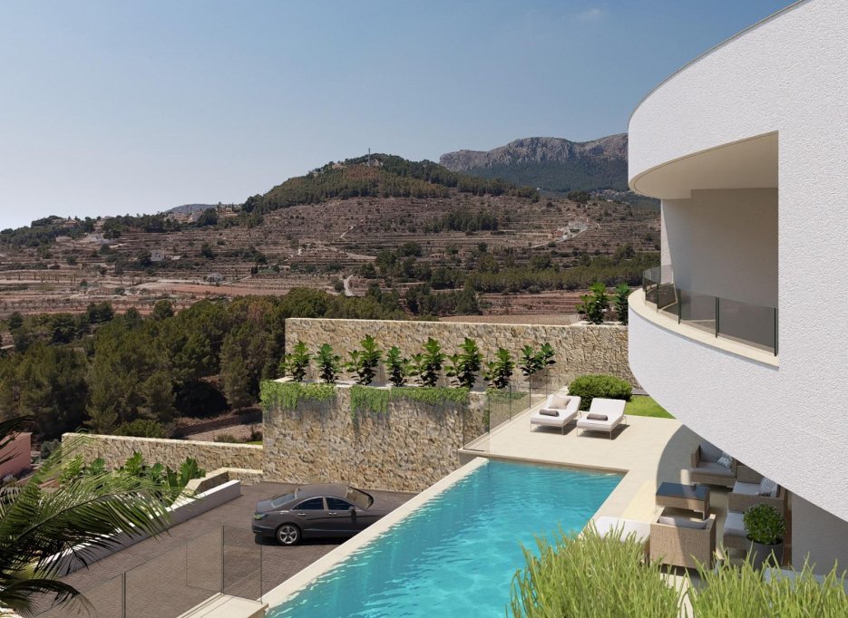 Nowy budynek - Villa -
Calpe - Empedrola