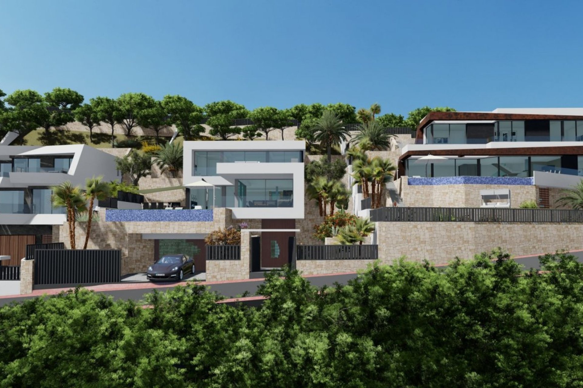 Nowy budynek - Villa -
Calpe - Maryvilla