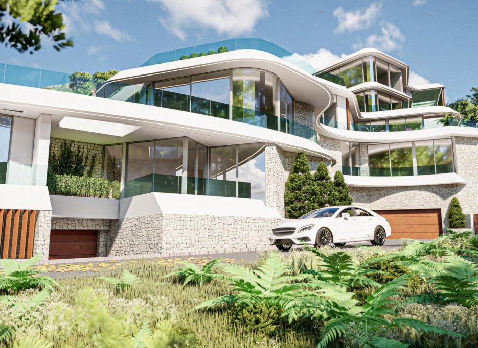 Nowy budynek - Villa -
Calpe - Mascarat