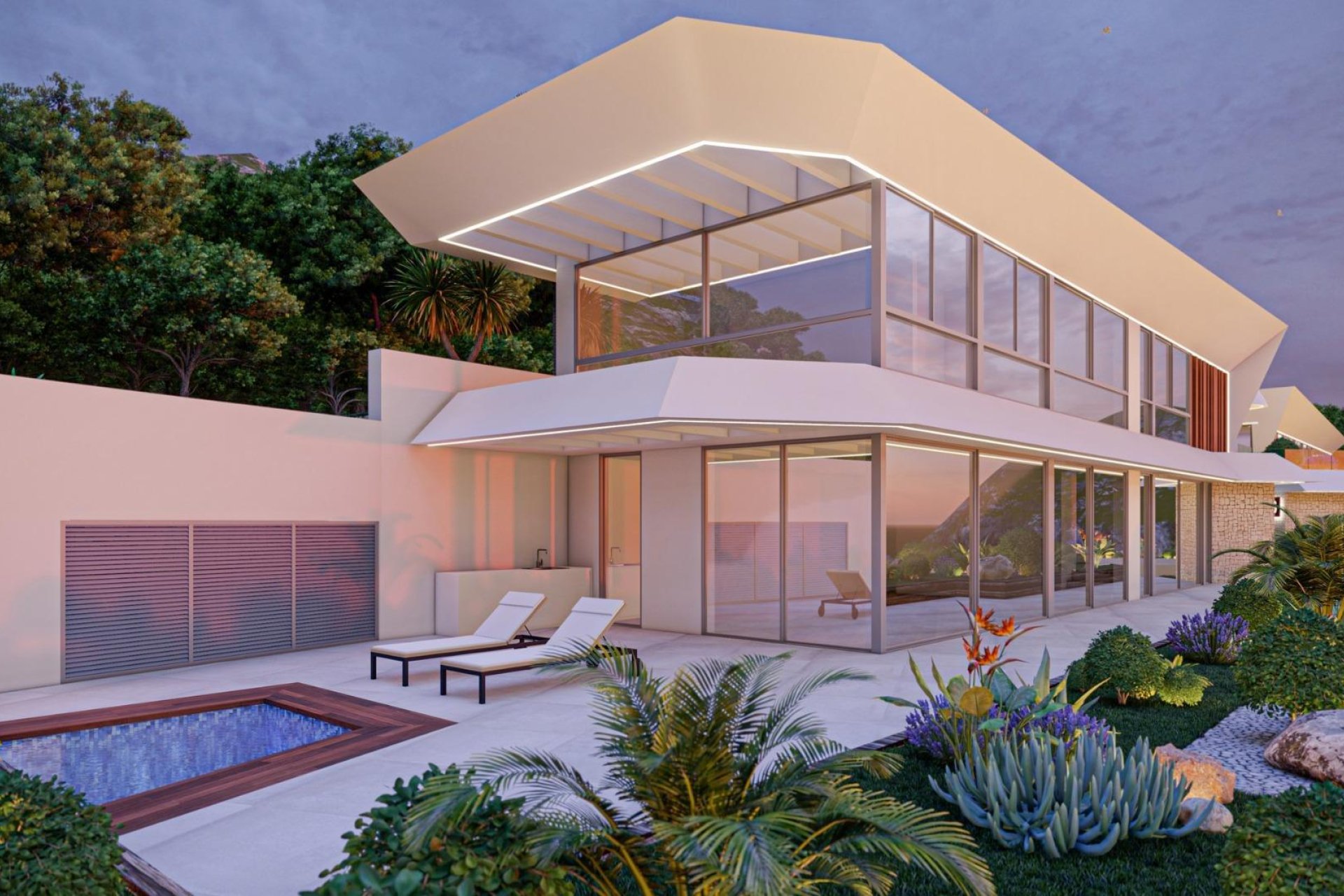 Nowy budynek - Villa -
Calpe - Mascarat