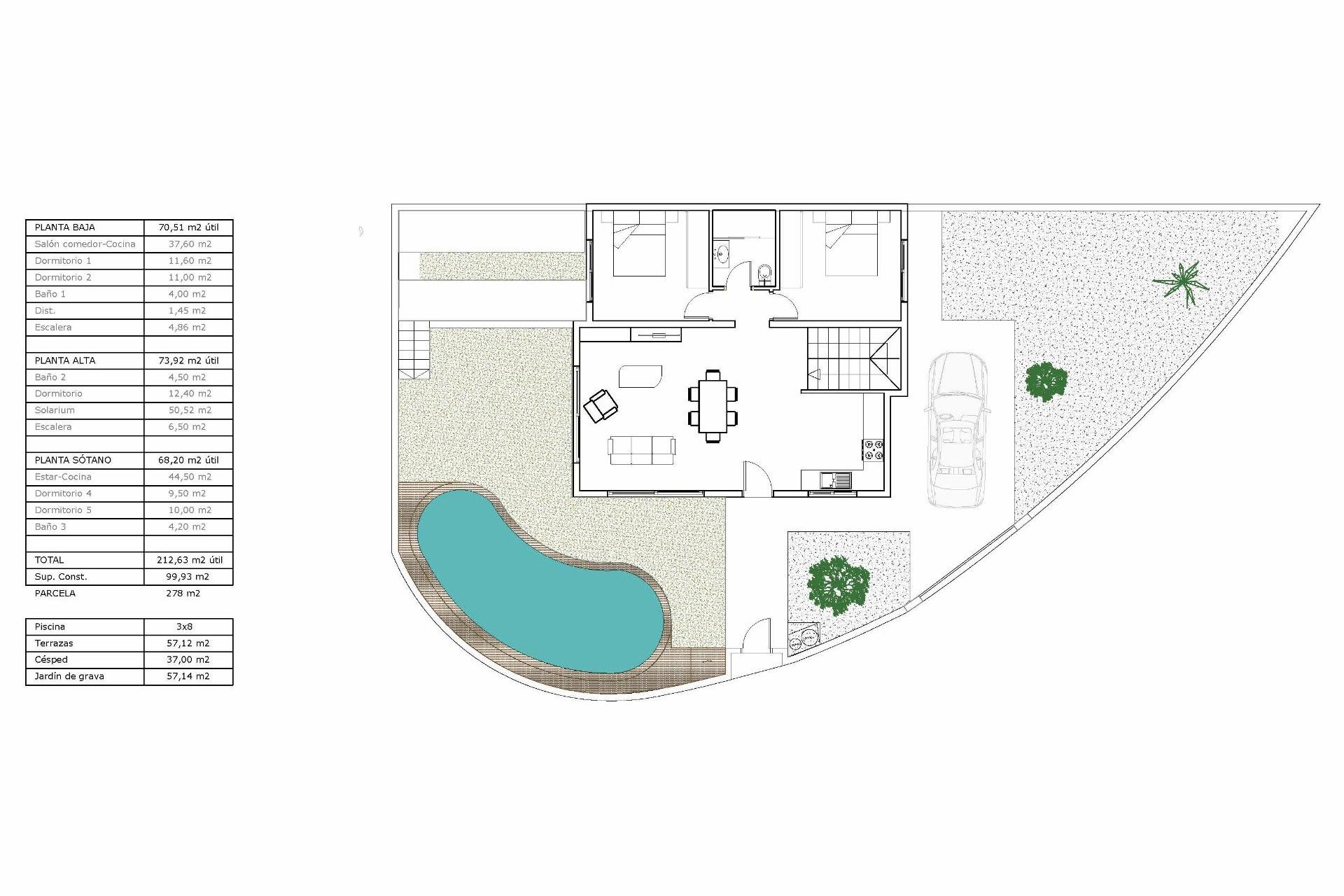 Nowy budynek - Villa -
Ciudad Quesada - Golf La Marquesa (Ciudad Quesada)