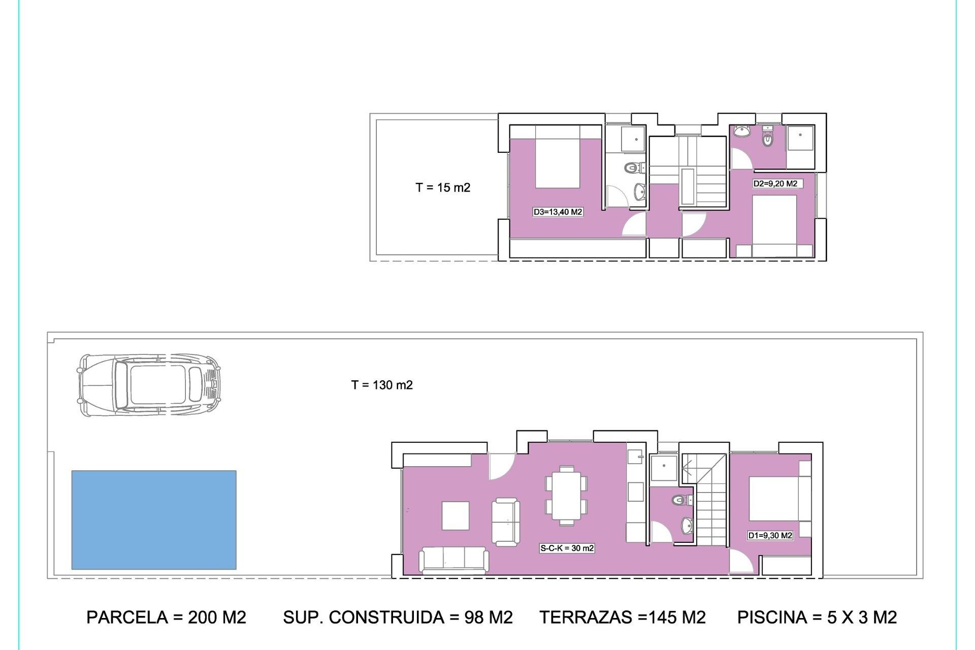 Nowy budynek - Villa -
Daya Nueva - Pueblo