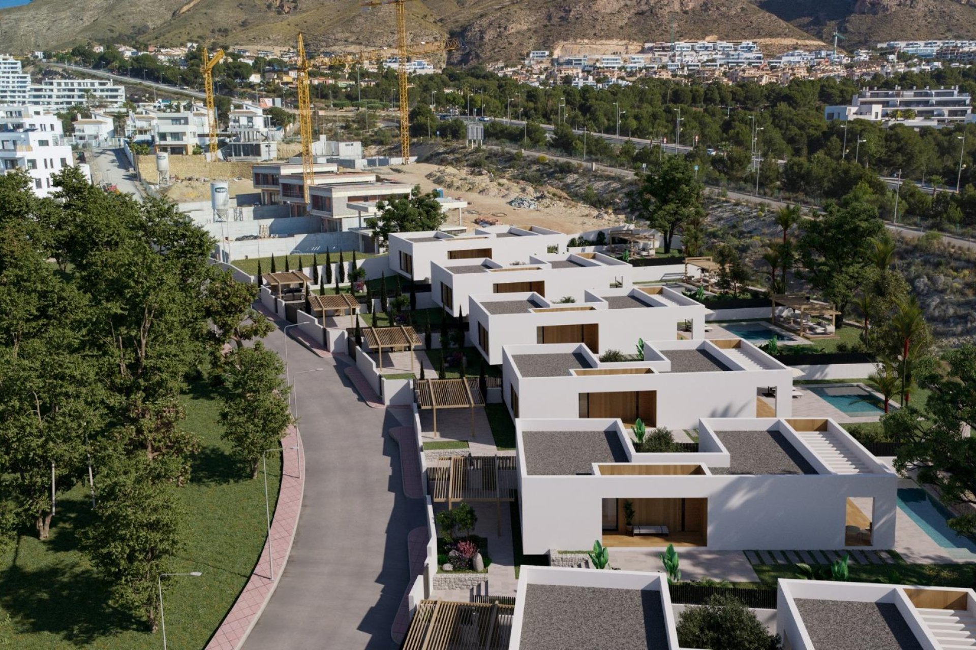 Nowy budynek - Villa -
Finestrat - Finestrat Urbanizaciones