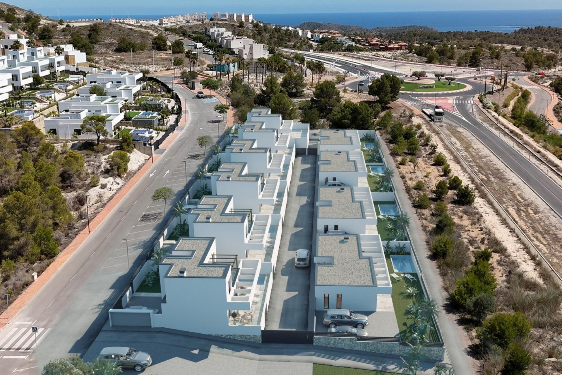 Nowy budynek - Villa -
Finestrat - Sea Hills