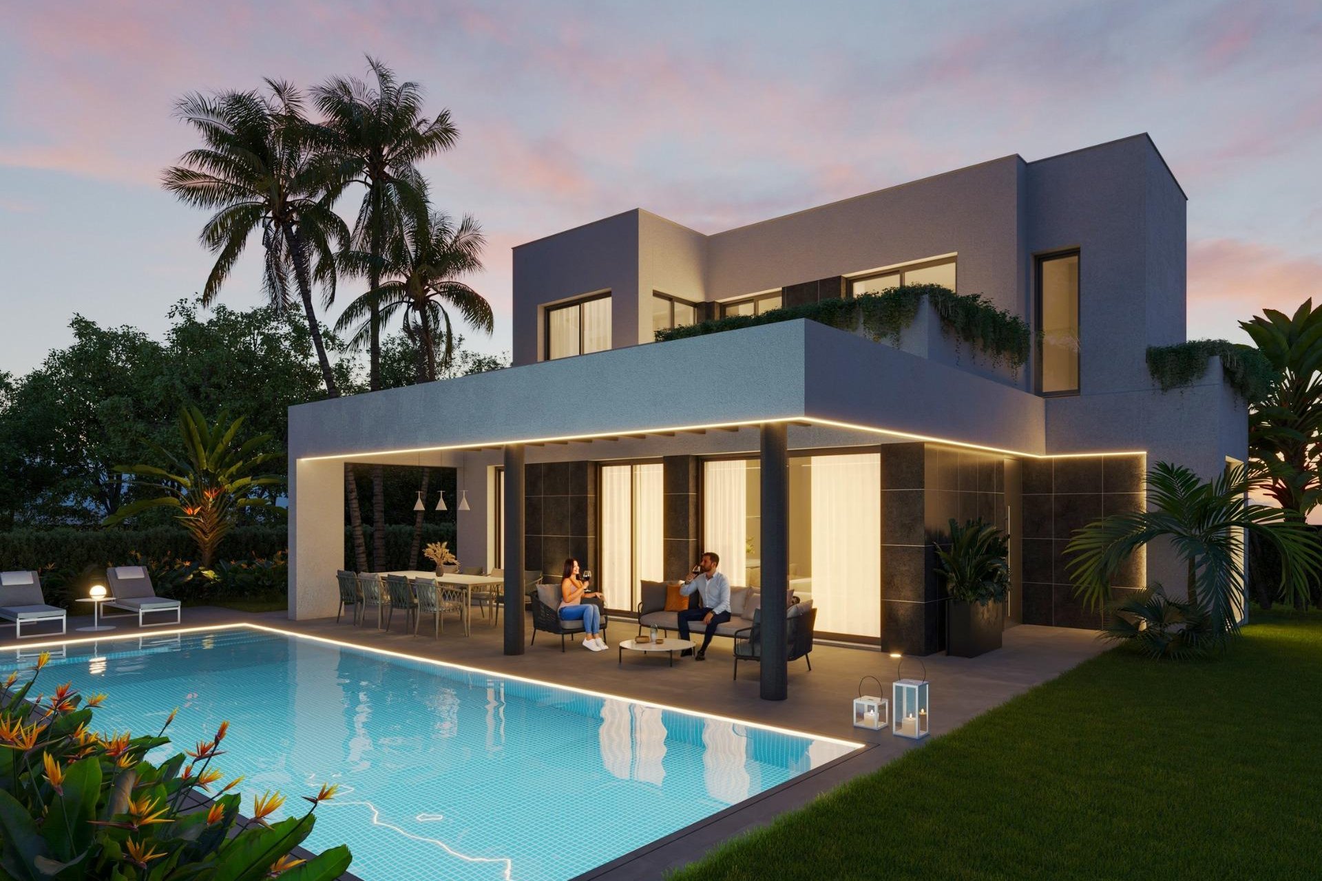 Nowy budynek - Villa -
Finestrat - Sierra Cortina