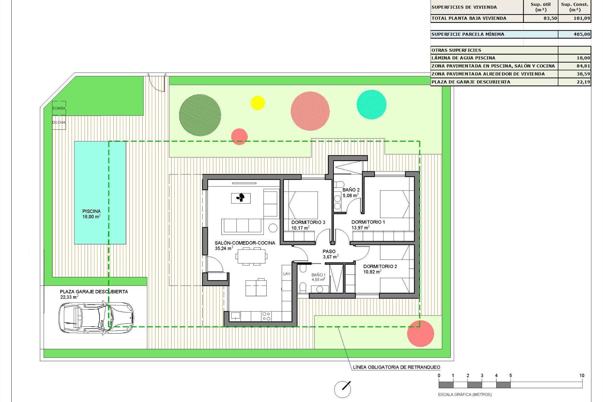 Nowy budynek - Villa -
Hondón de las Nieves - Urbaniz. La Montañosa