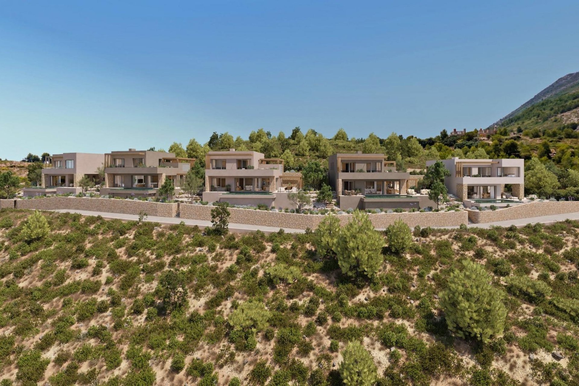 Nowy budynek - Villa -
Lliber - Montanya Llarga