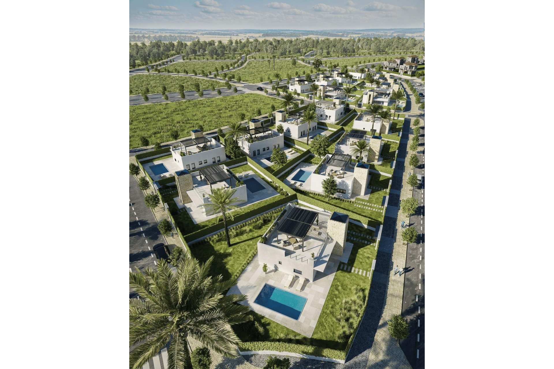 Nowy budynek - Villa -
Lorca - Jardines de Almenara