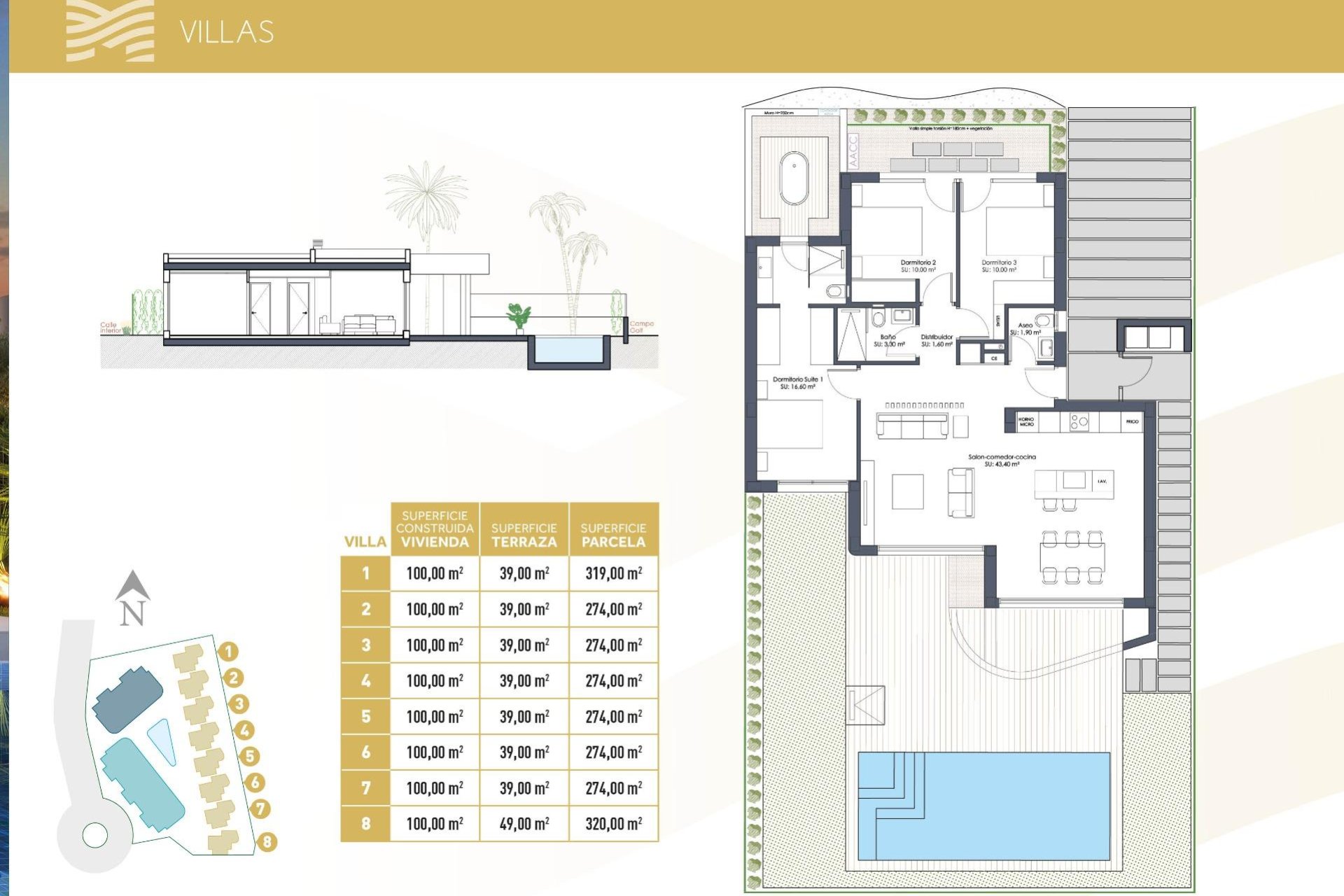 Nowy budynek - Villa -
Los Alcazares - Serena Golf