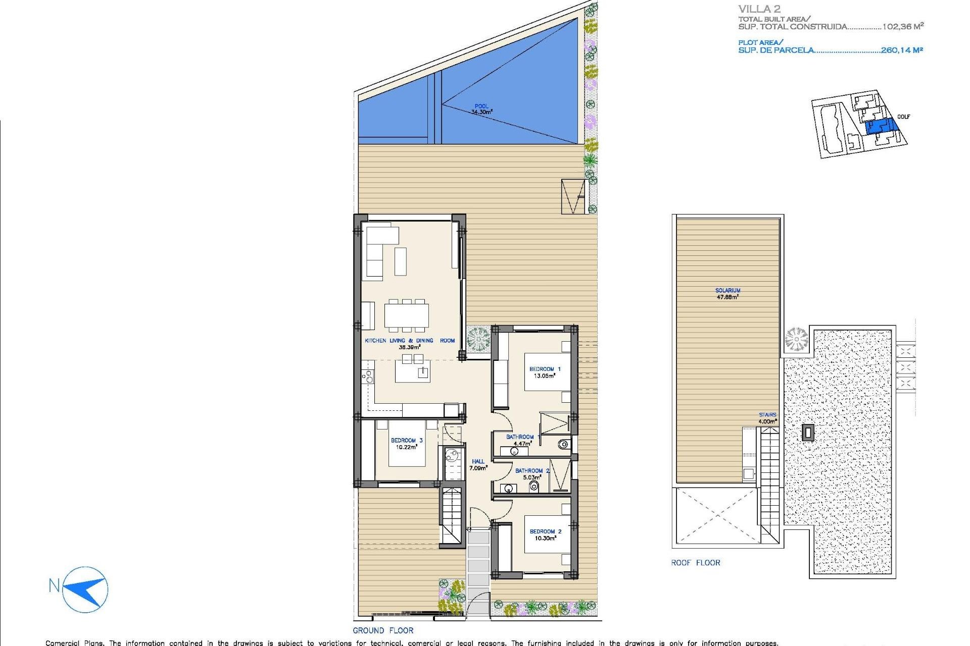 Nowy budynek - Villa -
Los Alcazares - Serena Golf