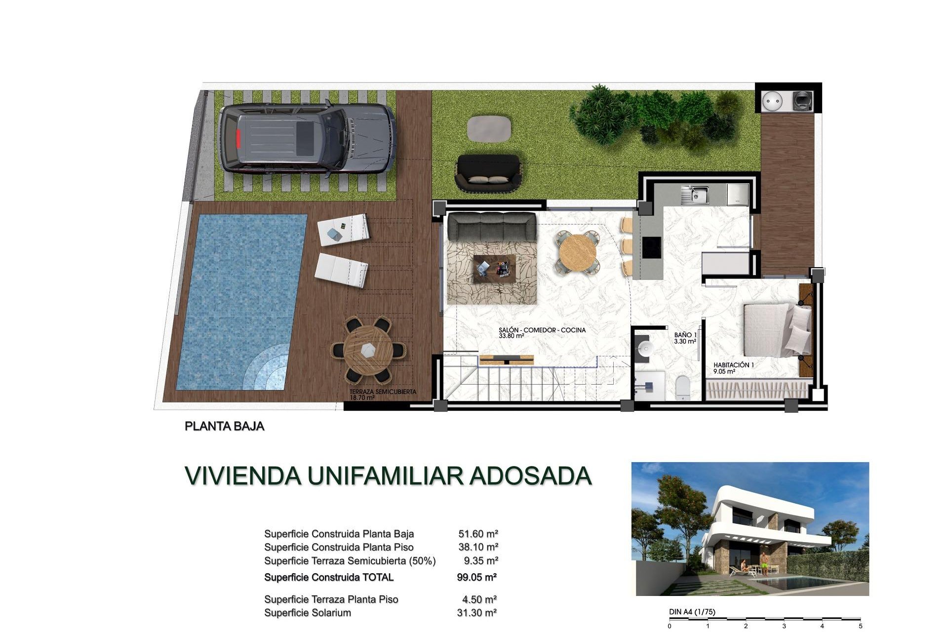 Nowy budynek - Villa -
Montesinos - La Herrada