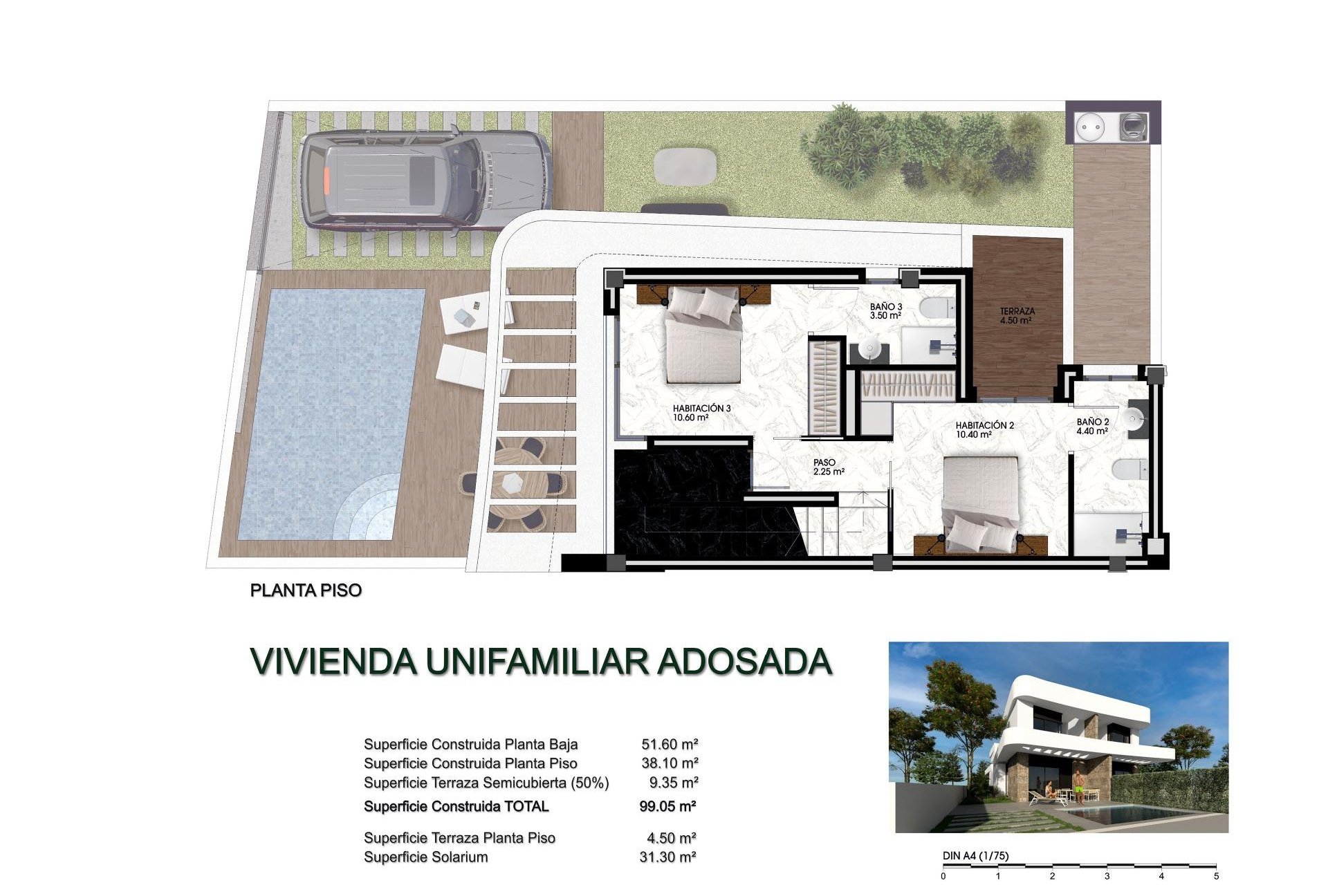 Nowy budynek - Villa -
Montesinos - La Herrada