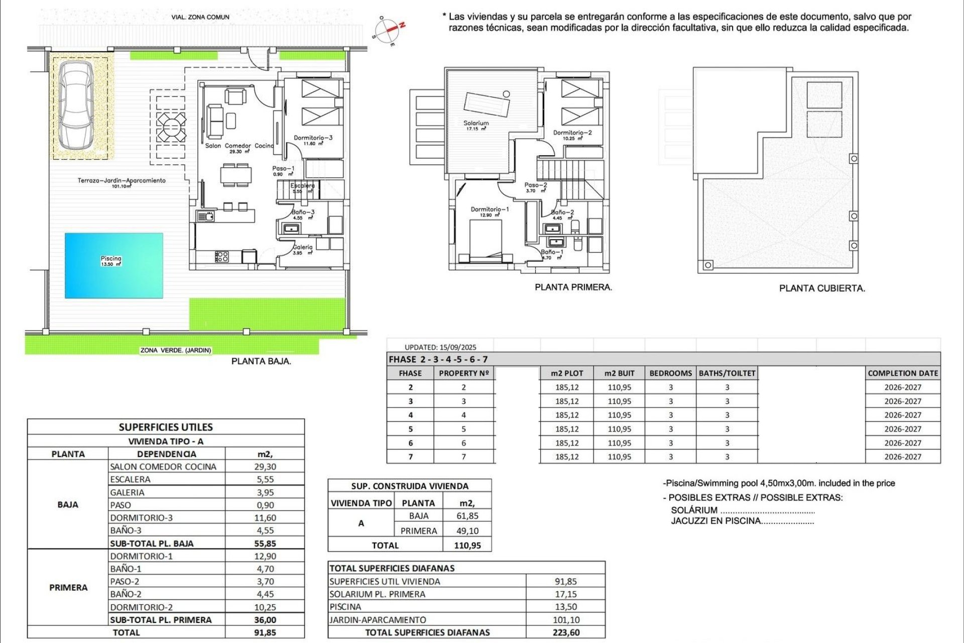 Nowy budynek - Villa -
Montesinos - La Herrada