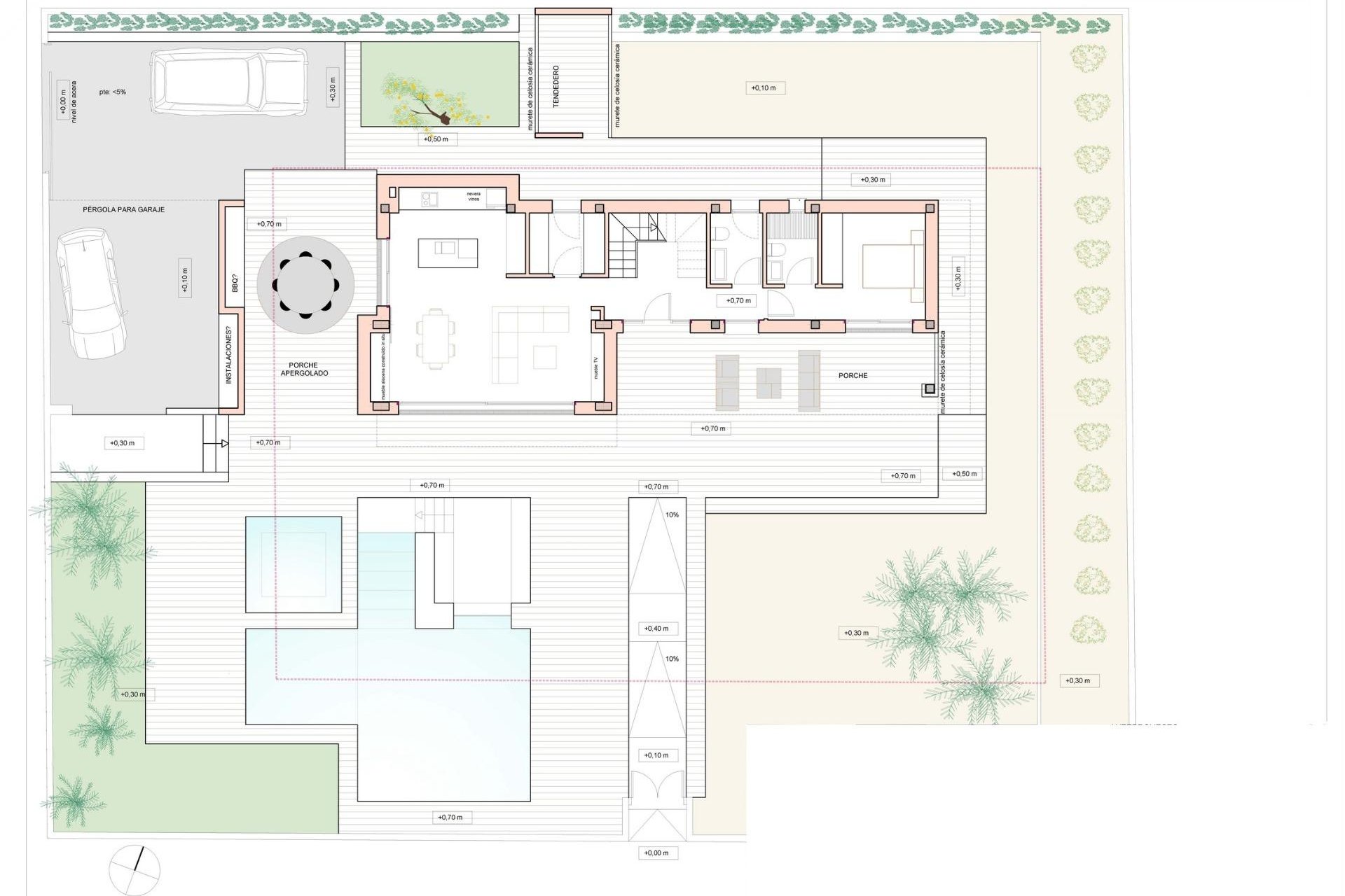 Nowy budynek - Villa -
Orihuela Costa - Cabo Roig