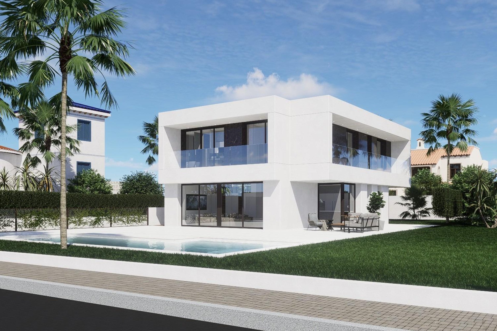 Nowy budynek - Villa -
Orihuela Costa - La Zenia