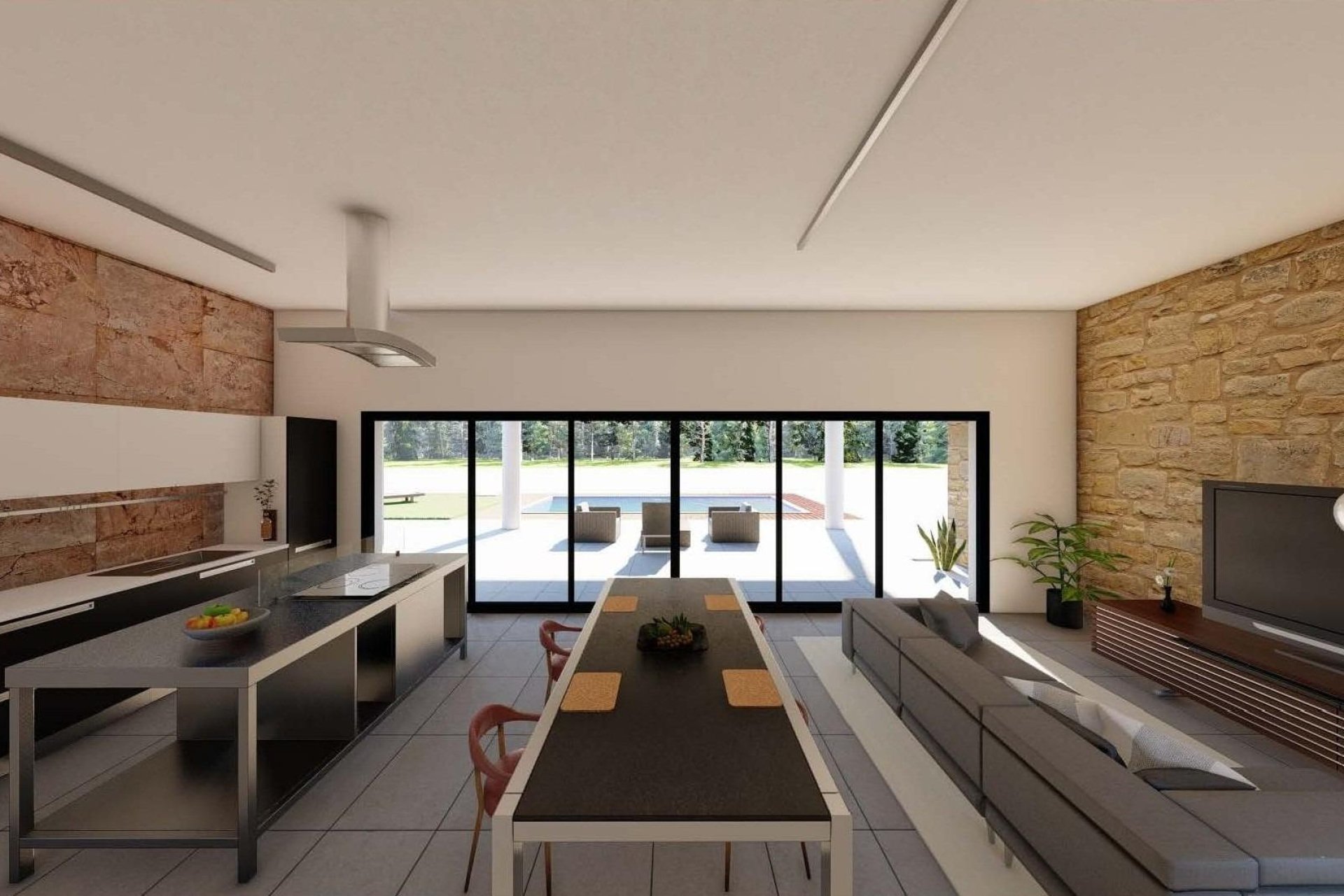 Nowy budynek - Villa -
Pinoso - Campo