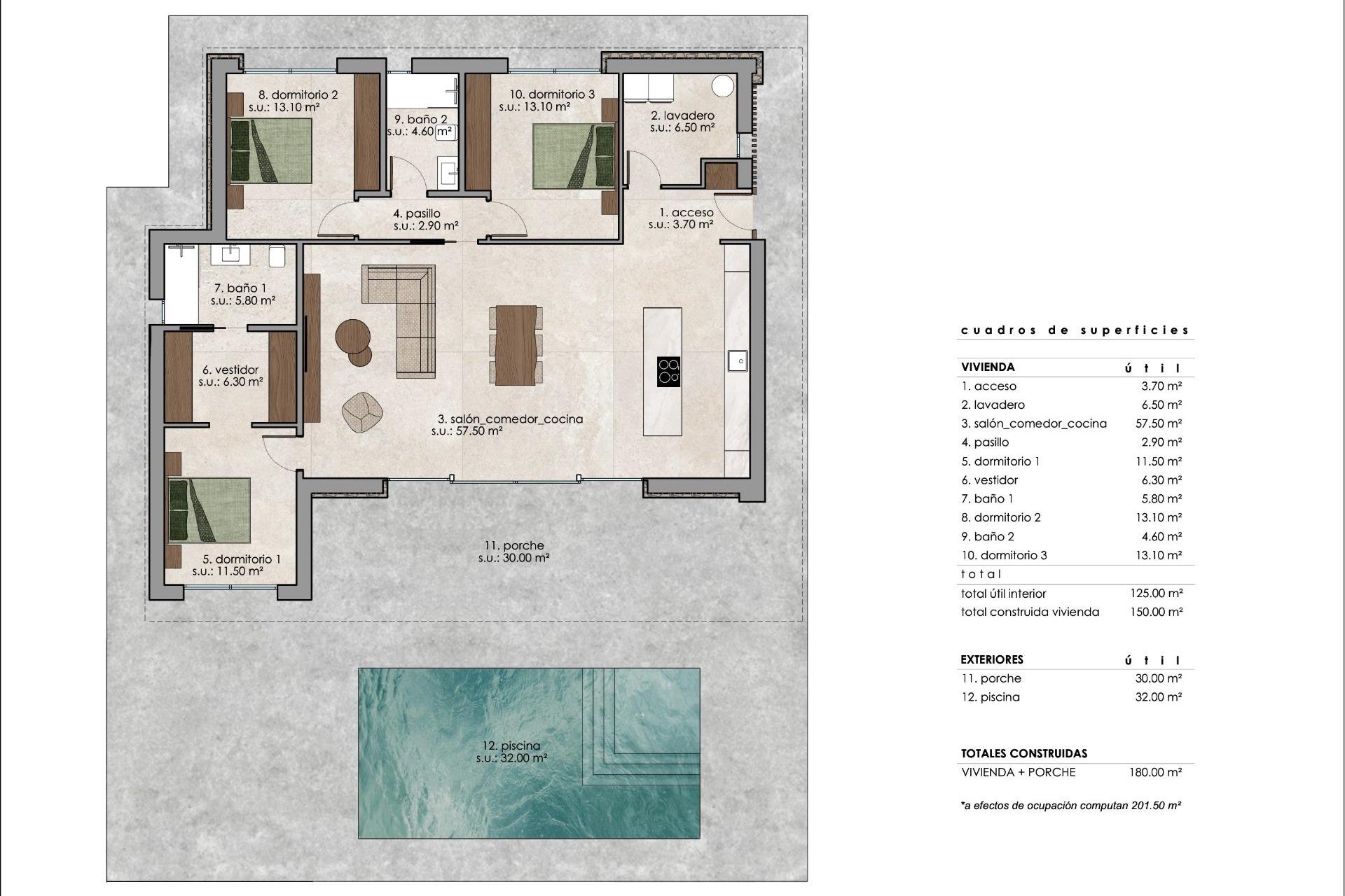 Nowy budynek - Villa -
Pinoso - Lel