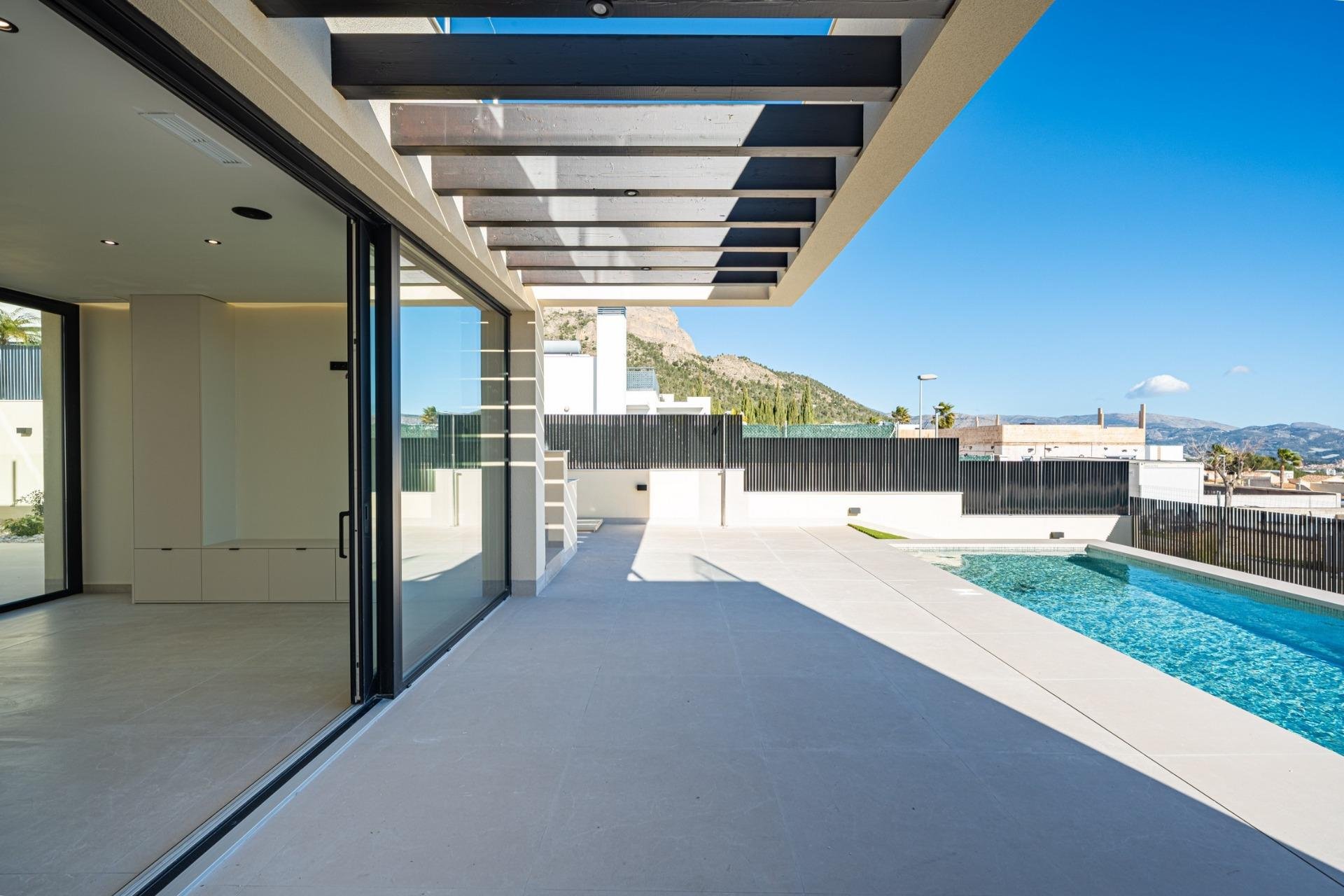 Nowy budynek - Villa -
Polop - La Alberca