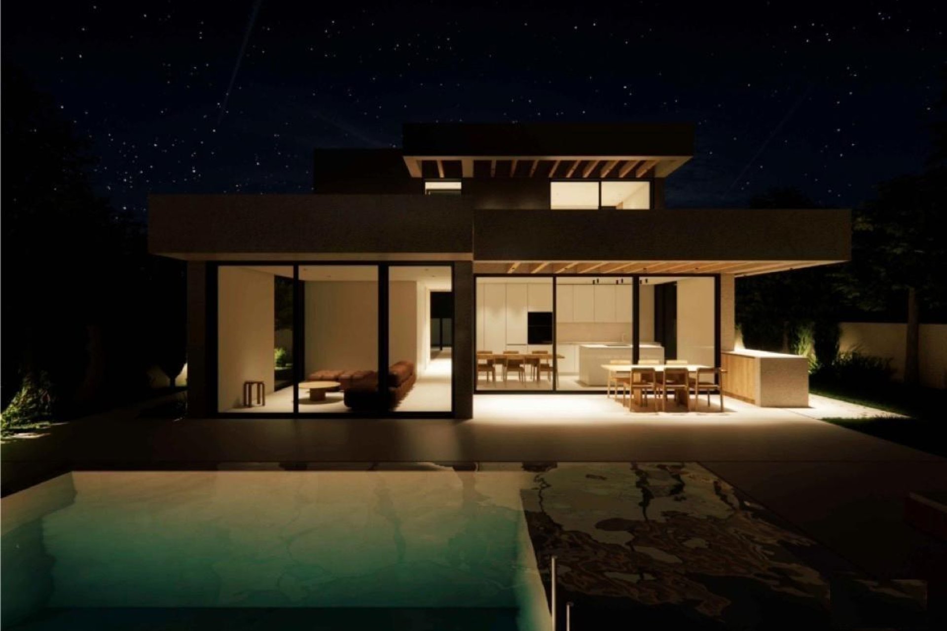 Nowy budynek - Villa -
Polop - La Alberca